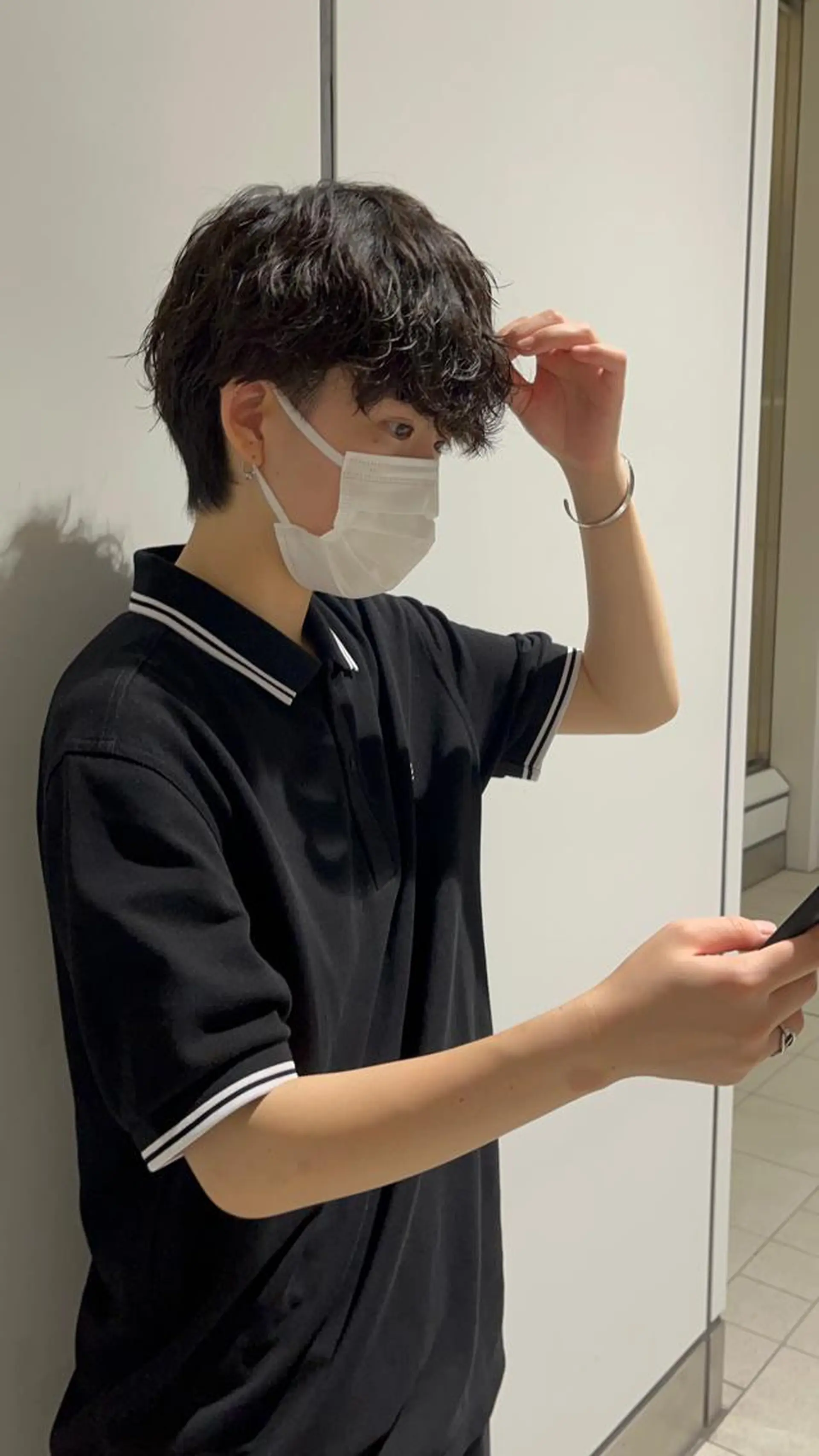 パーマ メンズ 波巻きパーマ メンズスタイル特化 /fifthりっくんのヘアスタイル