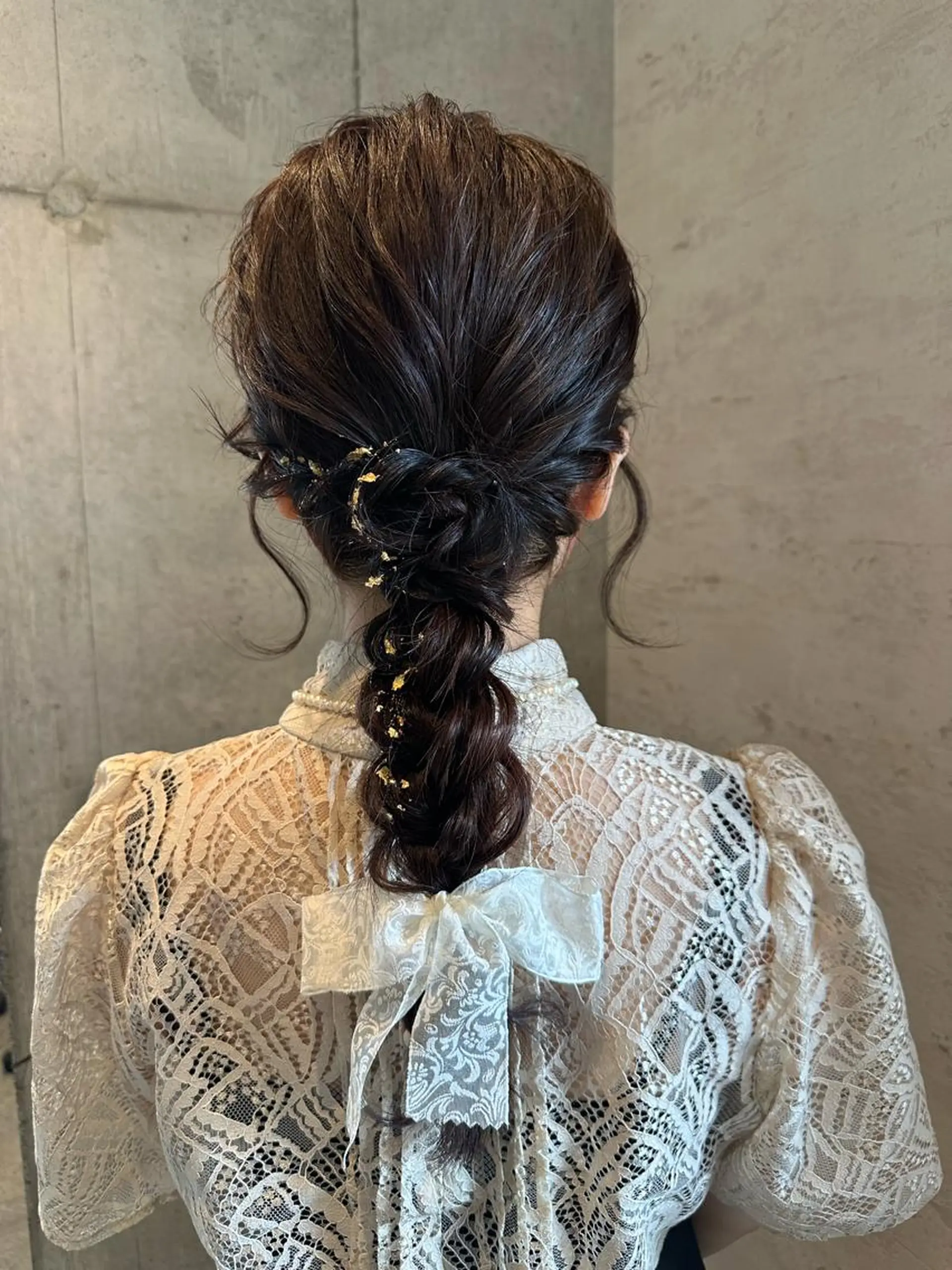 ロング ヘアアレンジ ヘアセット 女性に人気♪ はやしほのかのヘアスタイル