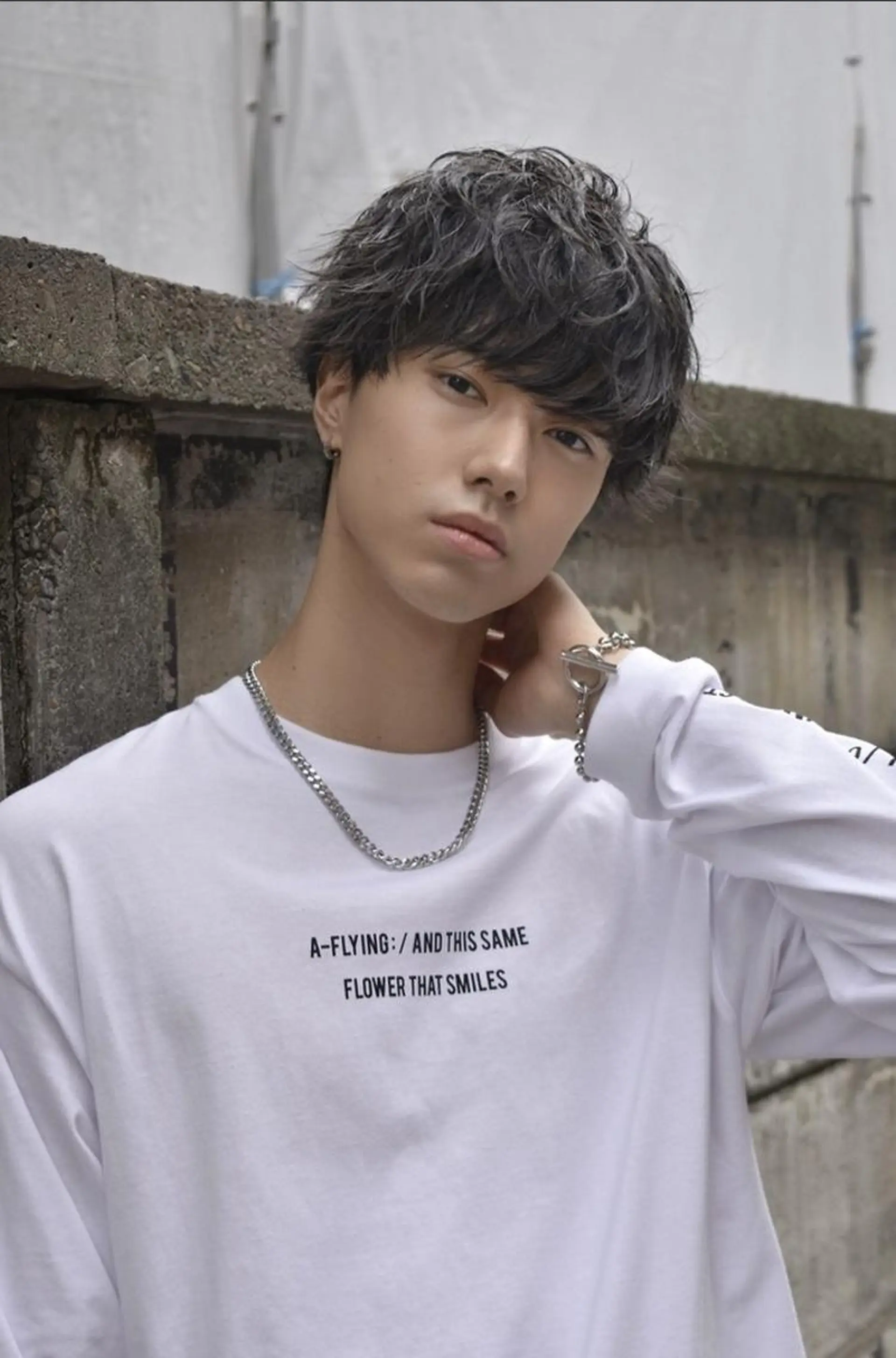 ショート パーマ メンズ マッシュ ショートヘア ヘアフリーティー袋井店所属・河島 裕樹のヘアスタイル