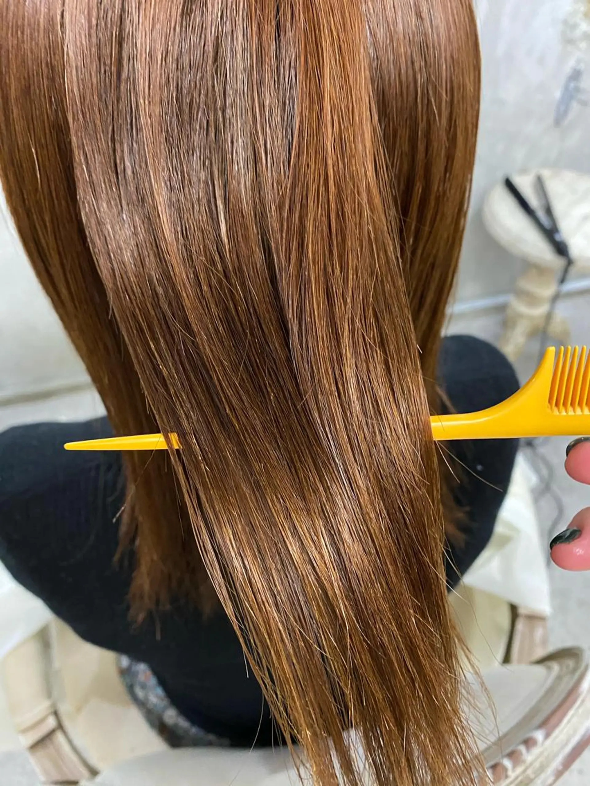 ミディアム ミディアムパーマ トリートメント お任せヘア☘️☘️ 及川渚のヘアスタイル