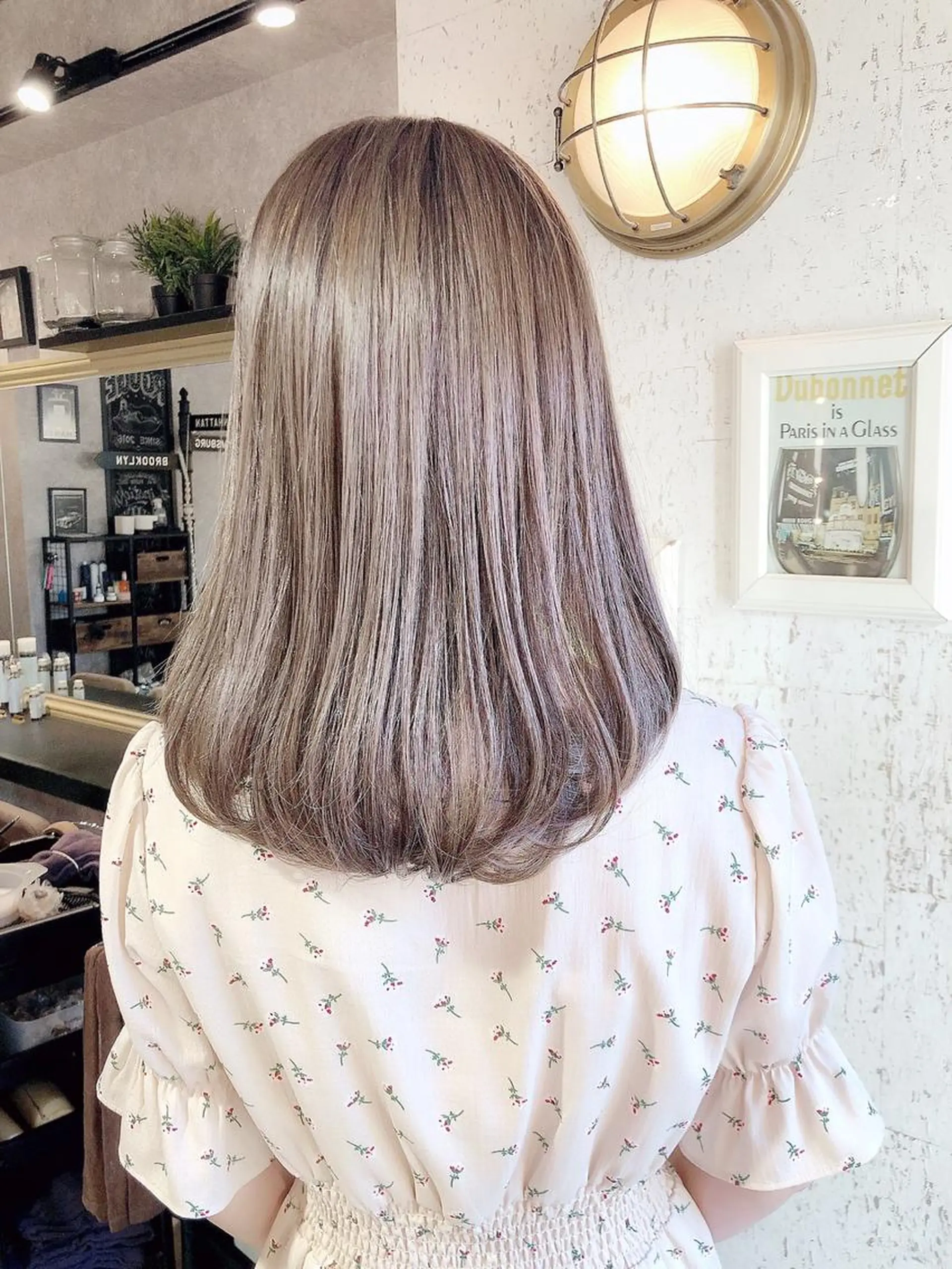 セミロング カラー カット ヘアカラー トリートメント 髪質改善縮毛矯正 リピートNo.1米倉のヘアスタイル