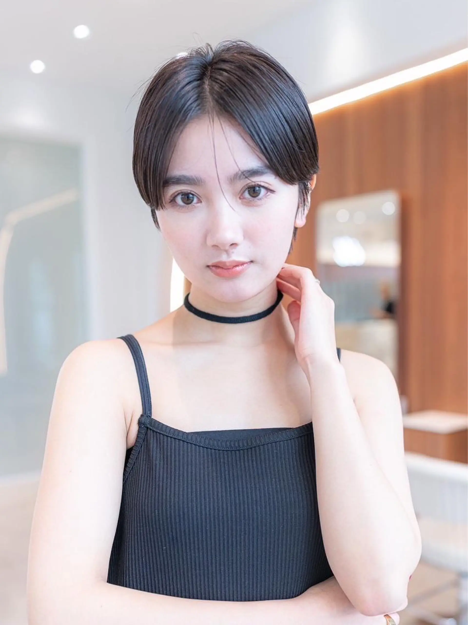 ショート カラー カット ヘアカラー トリートメント 🉐レイヤー/塩見 弘樹🉐渋谷のヘアスタイル