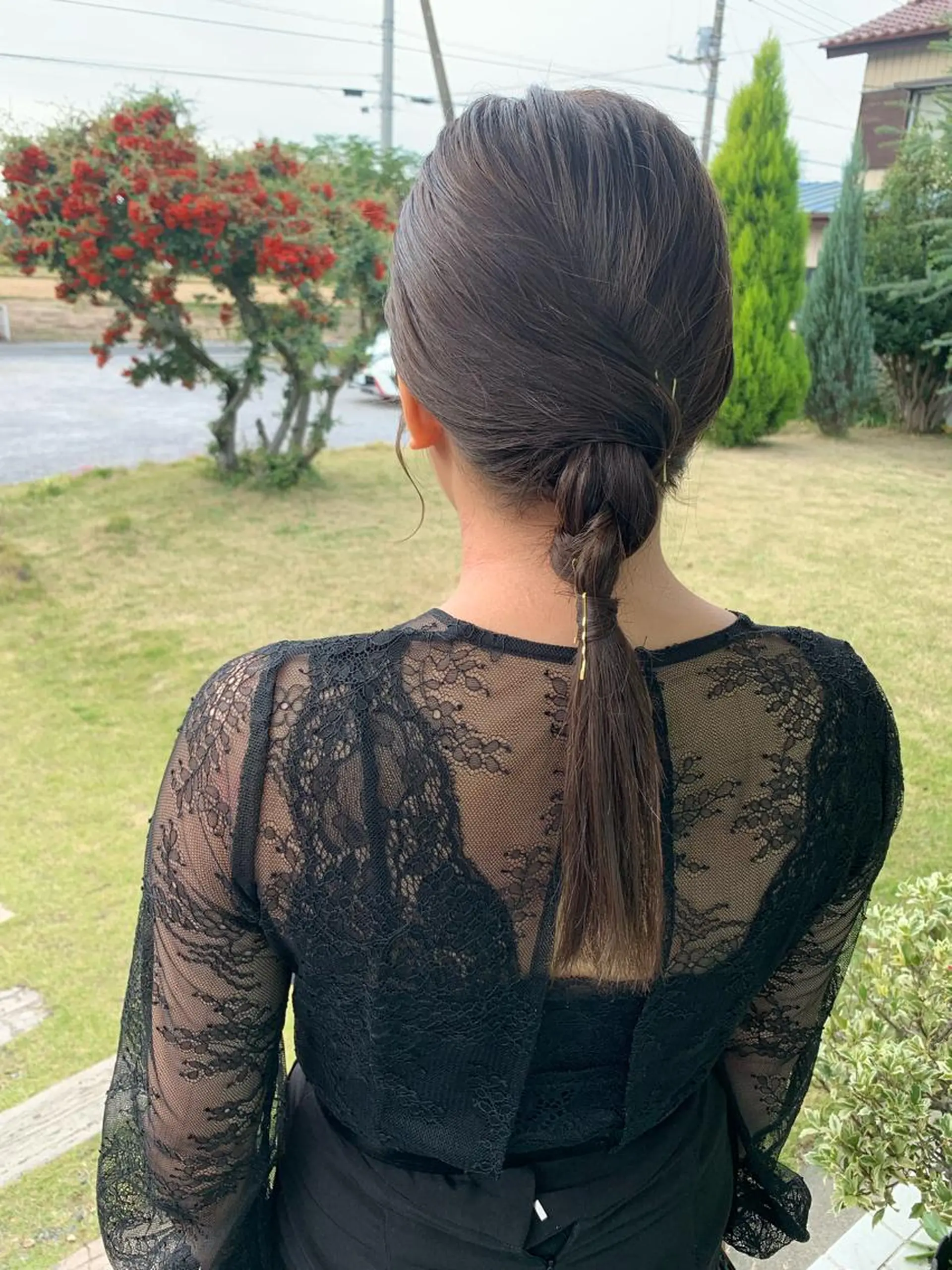 セミロング ヘアセット 佐藤 美咲のヘアスタイル