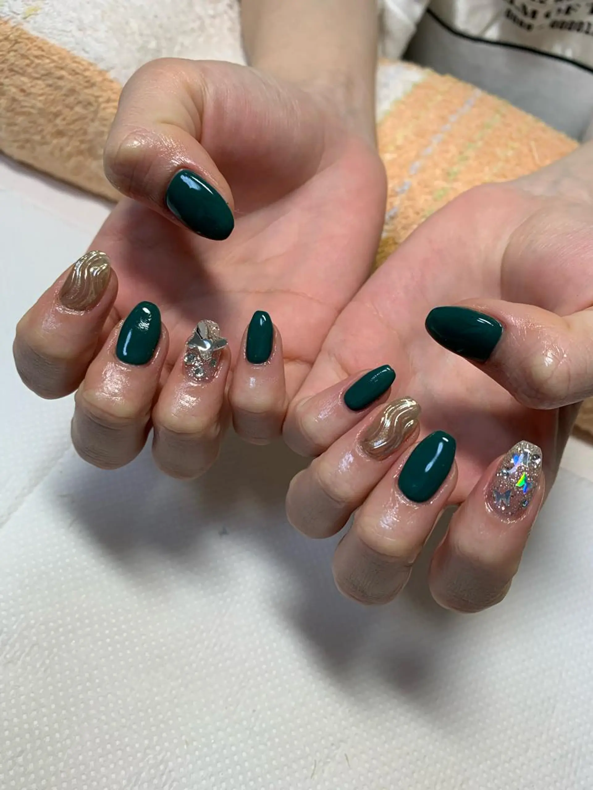 ネイル rukianail 新里のネイルデザイン