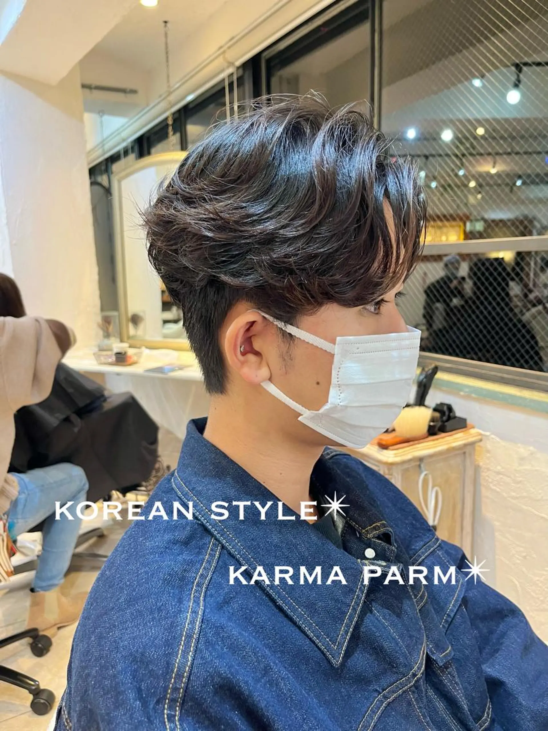 ショート 韓国風ヘア カット パーマ 本場の韓国ヘア 🇰🇷チ・ヨンジュのヘアスタイル