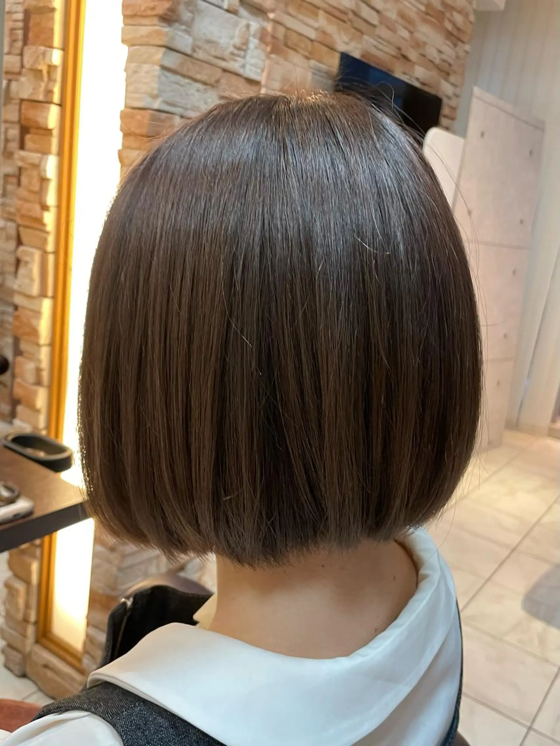 ショート ヘアカラー トリートメント 新籾 尚哉のヘアスタイル