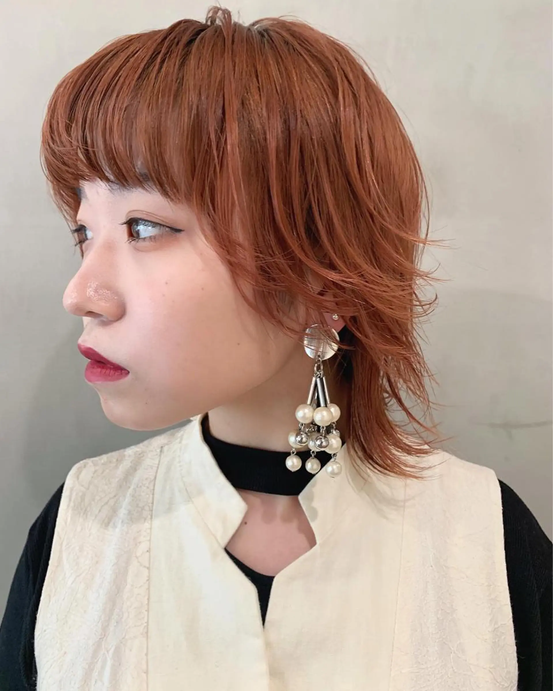 ショート カラー ウルフカット カット トリートメント 優作 〜圧倒的信頼〜のヘアスタイル