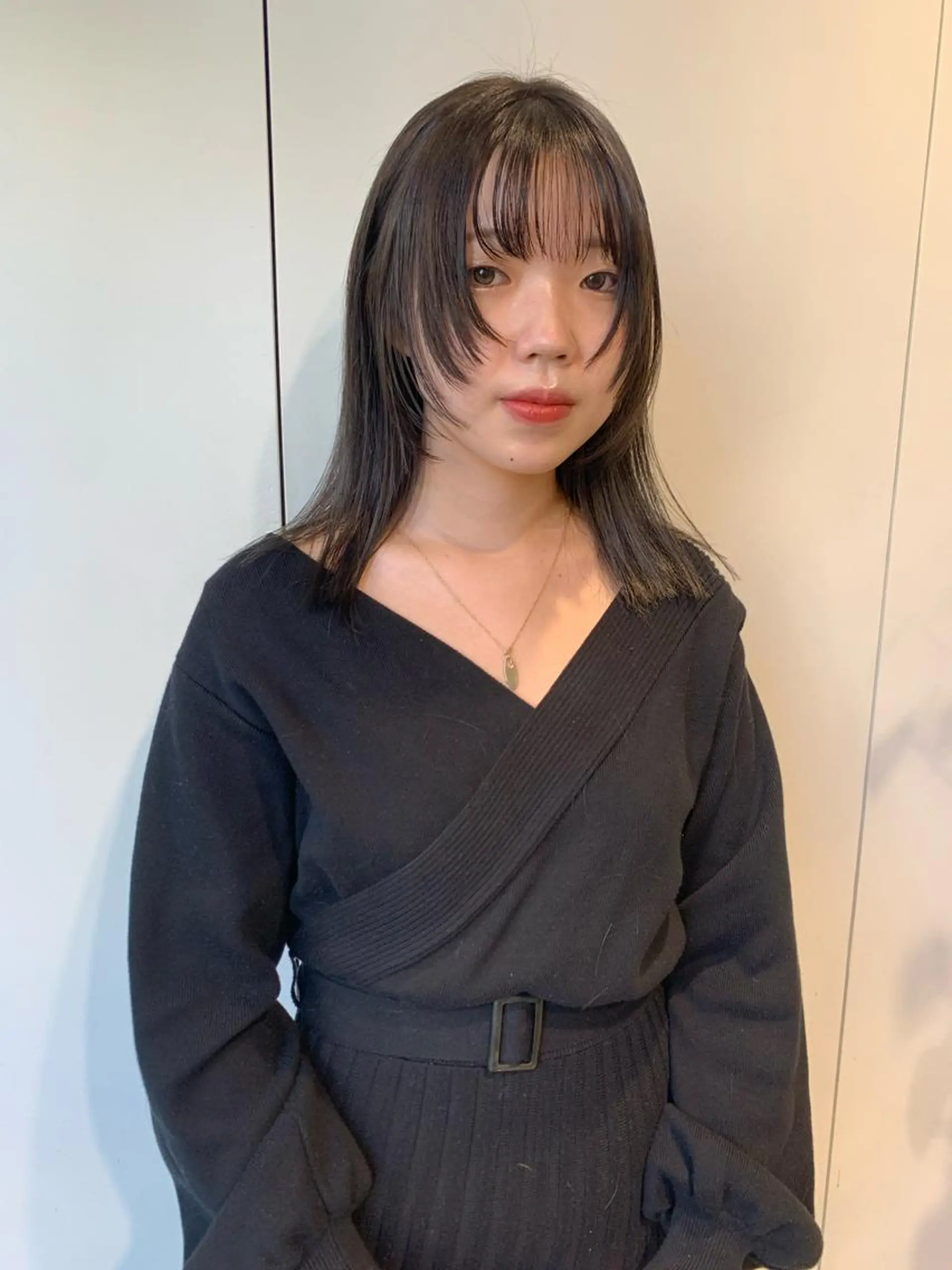 セミロング パーマ ヘアアレンジ メンズ キッズ ネイル マツエク・マツパ アイブロウ ストレートパーマ パーマスタイル🔅 sayacaのヘアスタイル