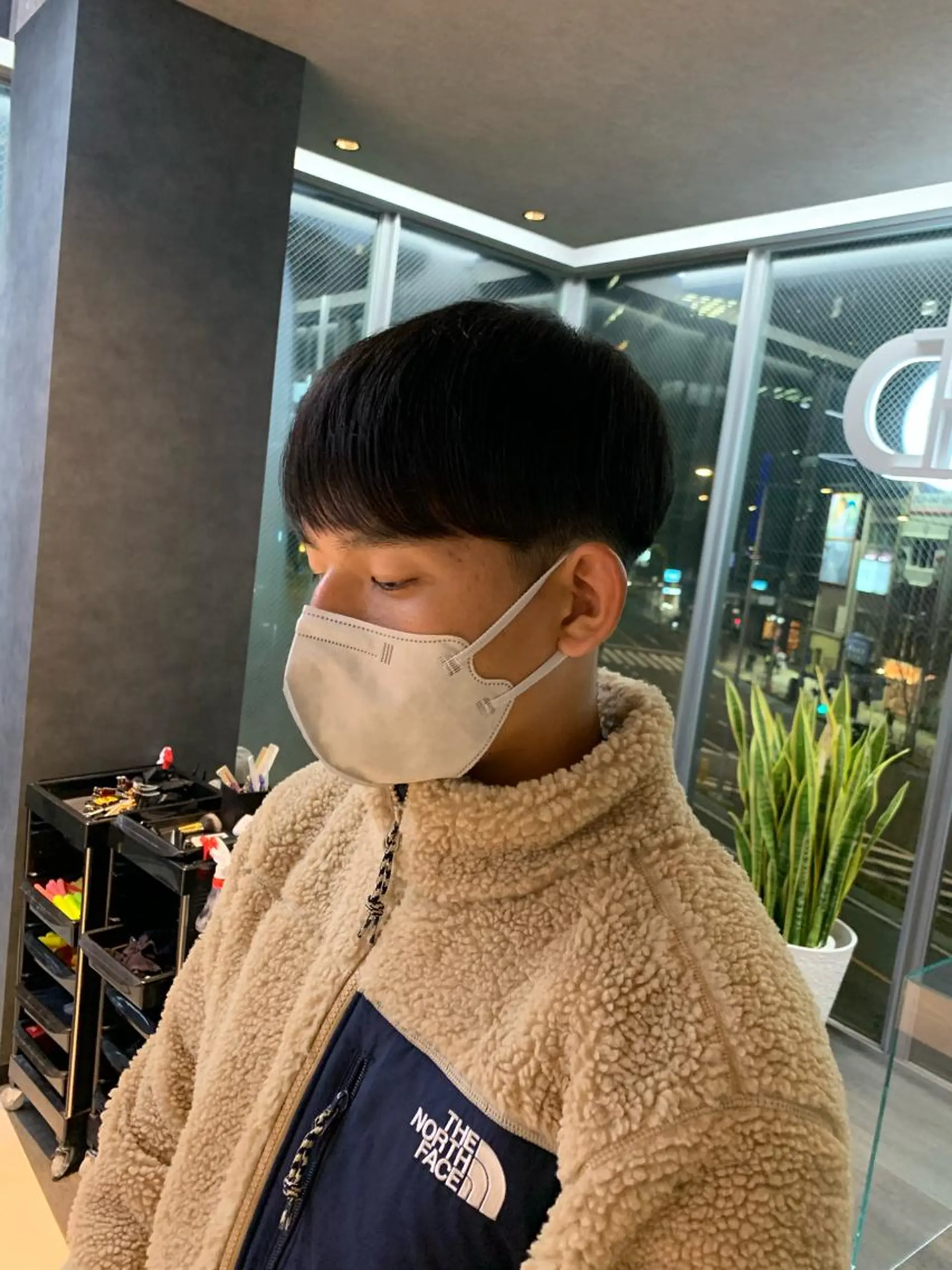 メンズ 毛流れが作れる 縮毛矯正/渡部純生のヘアスタイル