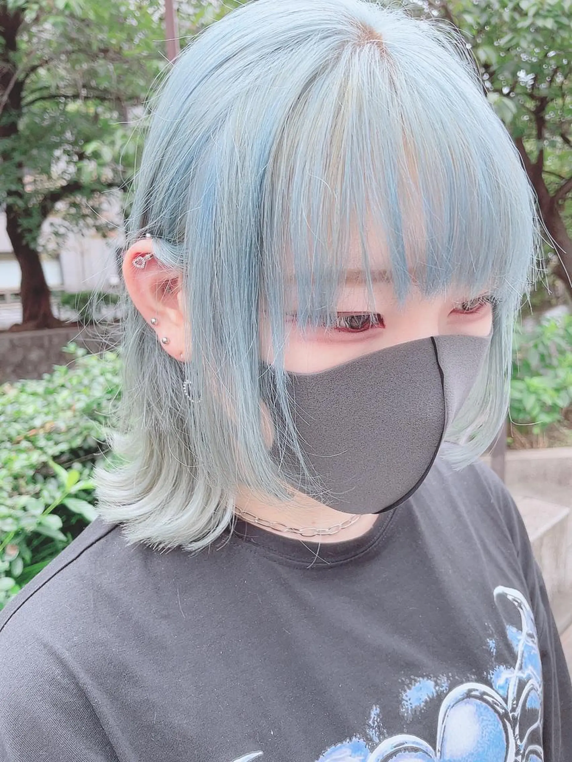 ミディアム ヘアカラー Selene hair OSAKAのヘアスタイル