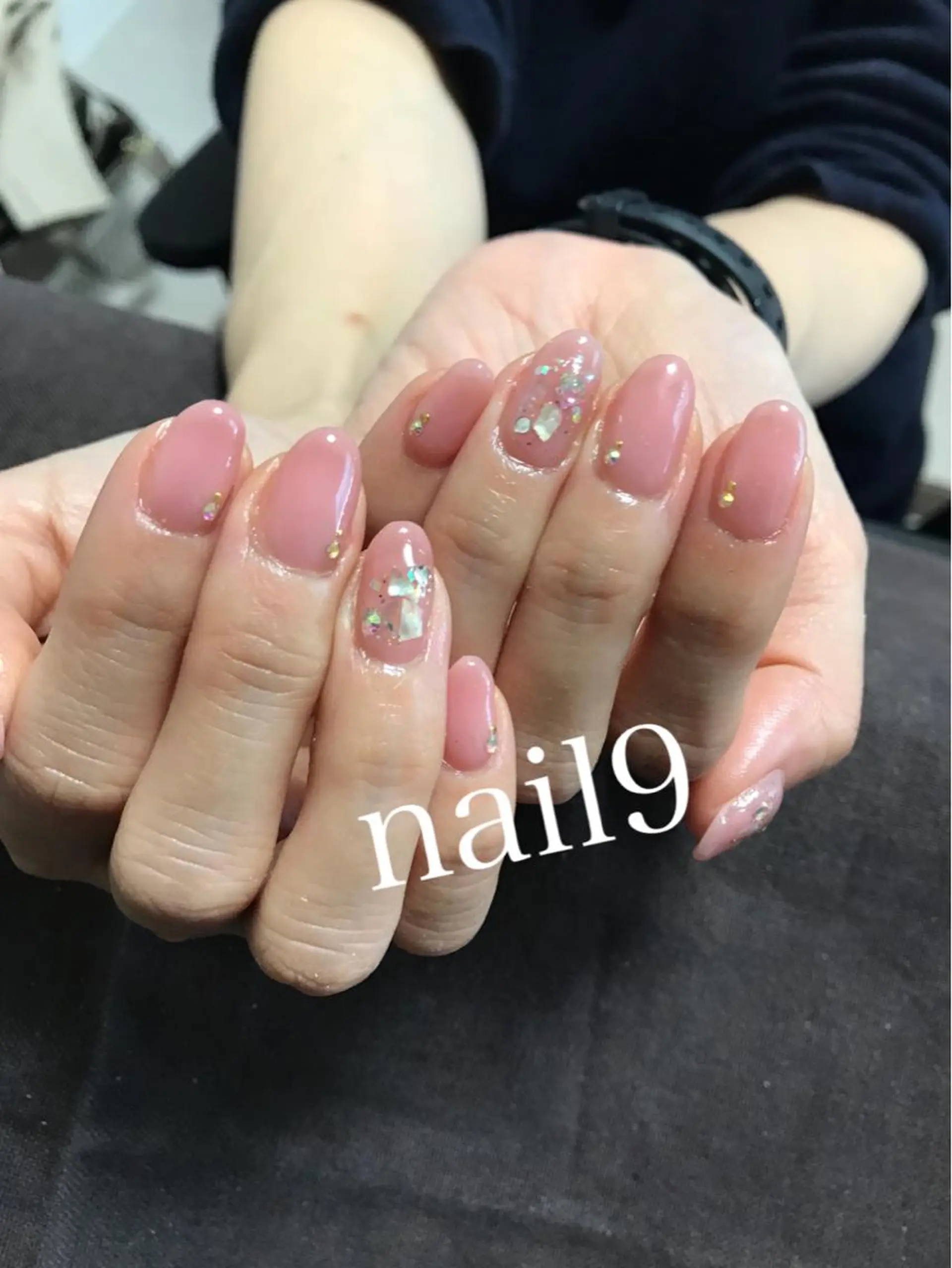 ネイル オフィスネイル 春ネイル ネイルサロン nail9のネイルデザイン