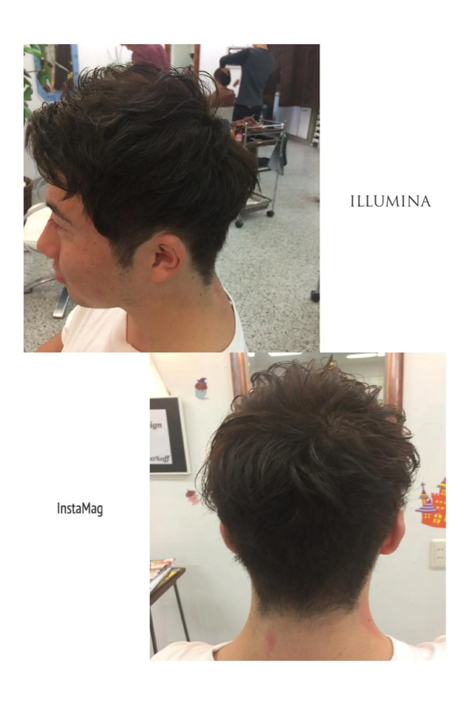 カラー メンズ 山内 聡史のヘアスタイル