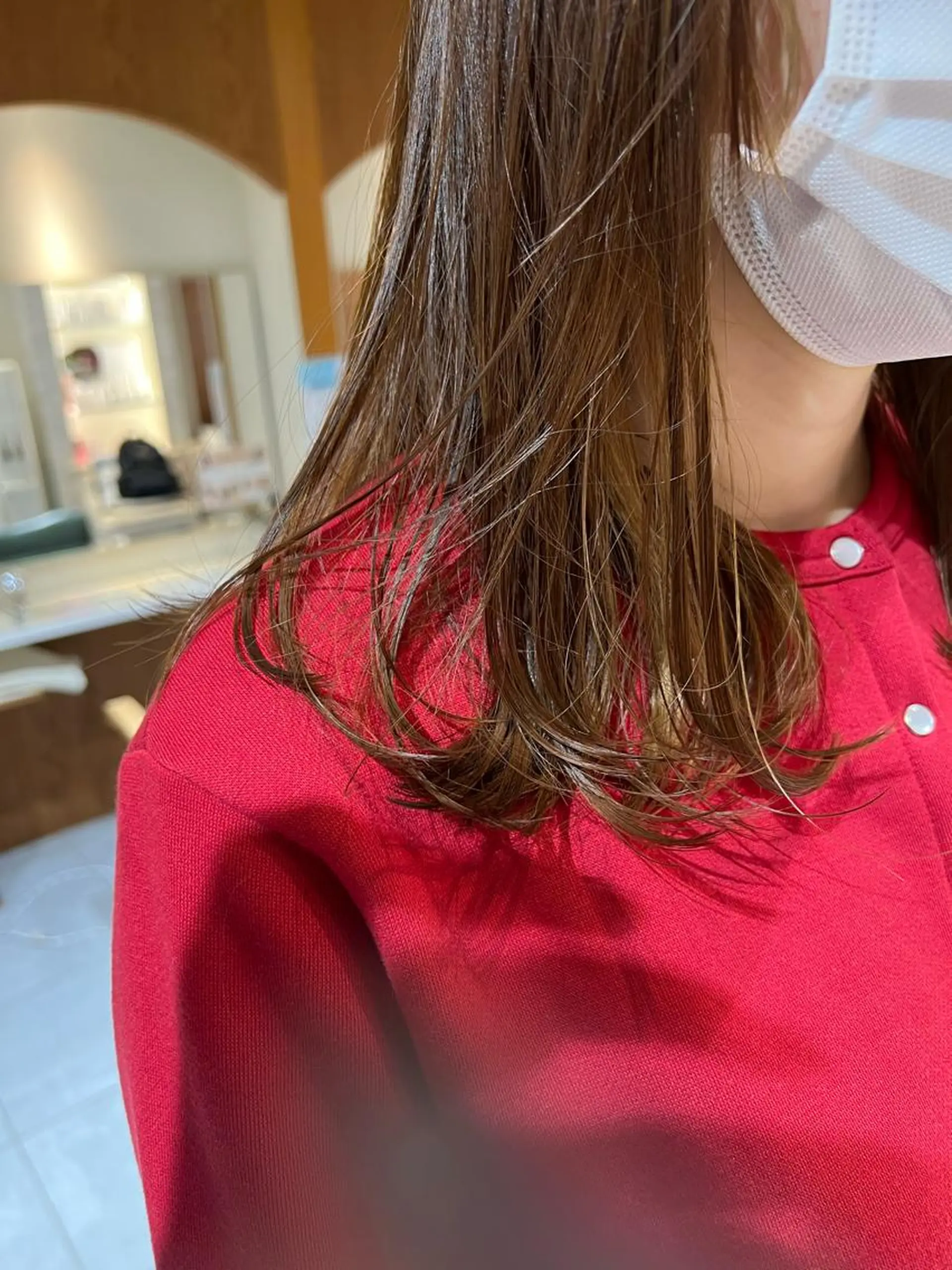 セミロング カラー ヘアアレンジ 🌷山田 有友名🌷のヘアスタイル