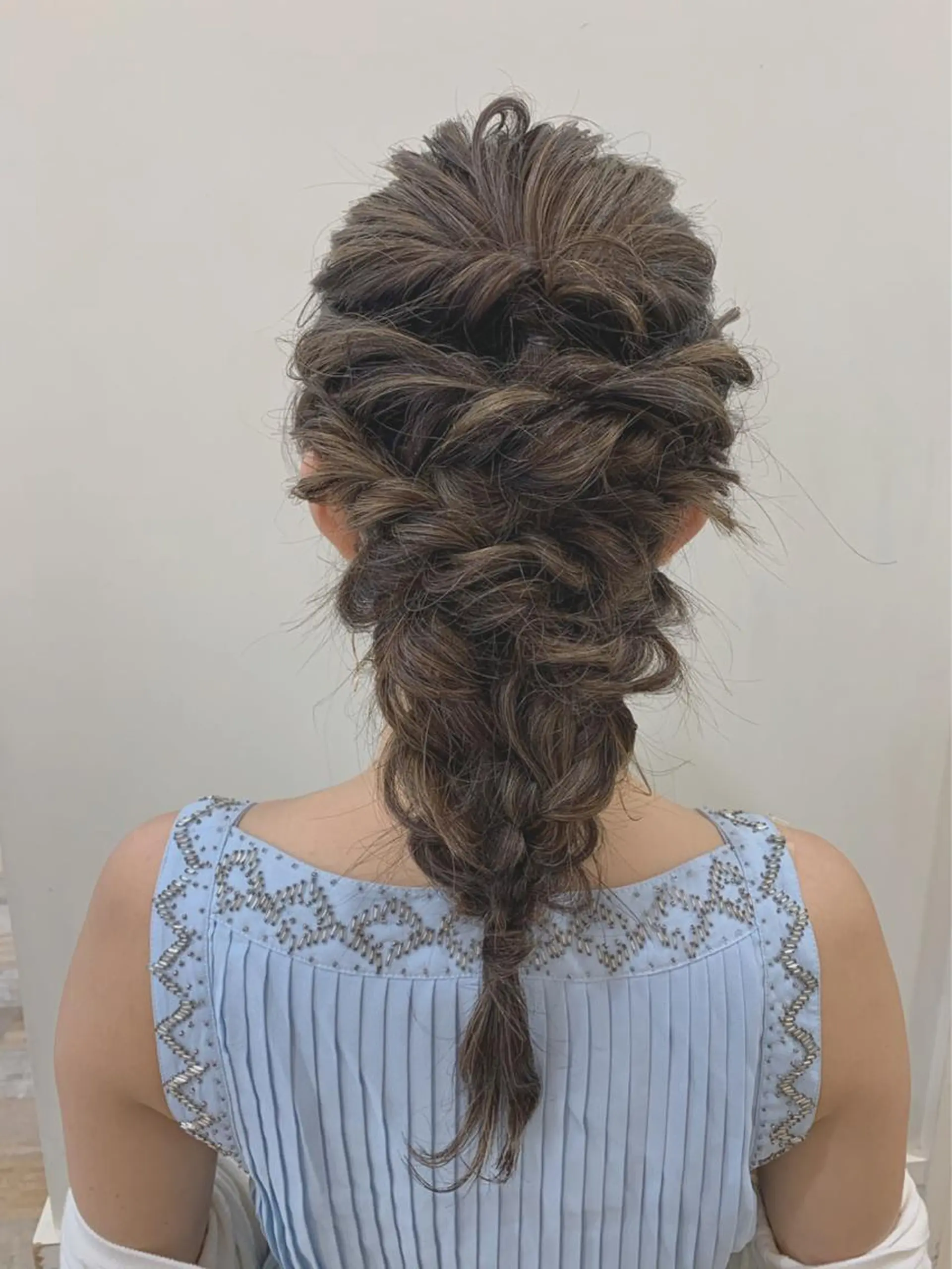 セミロング ヘアアレンジ ヘアセット ぱつっとボブ/ 小野あかねのその他イメージ