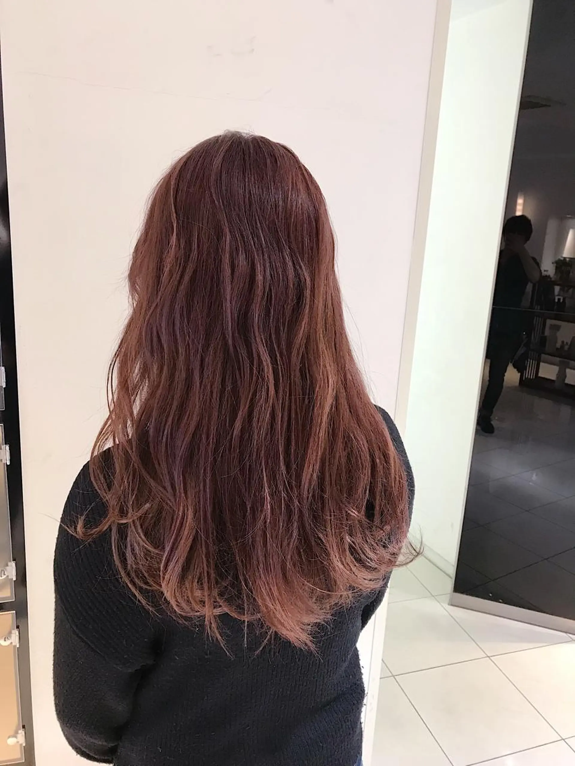 ロング カラー カット ヘアカラー ブリーチカラー/ 岩破瑞希のヘアスタイル