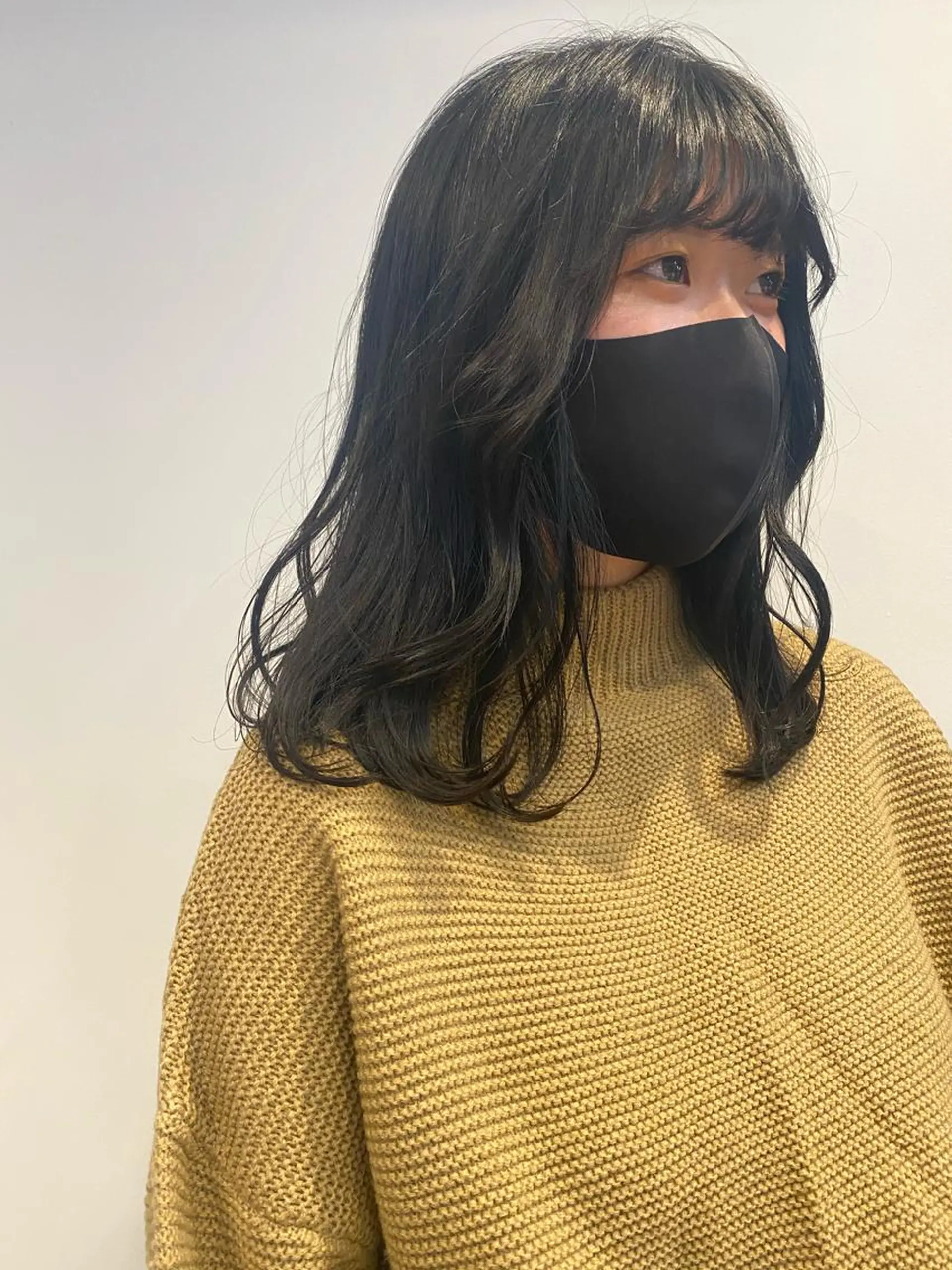 セミロング カラー やました りの☁のヘアスタイル