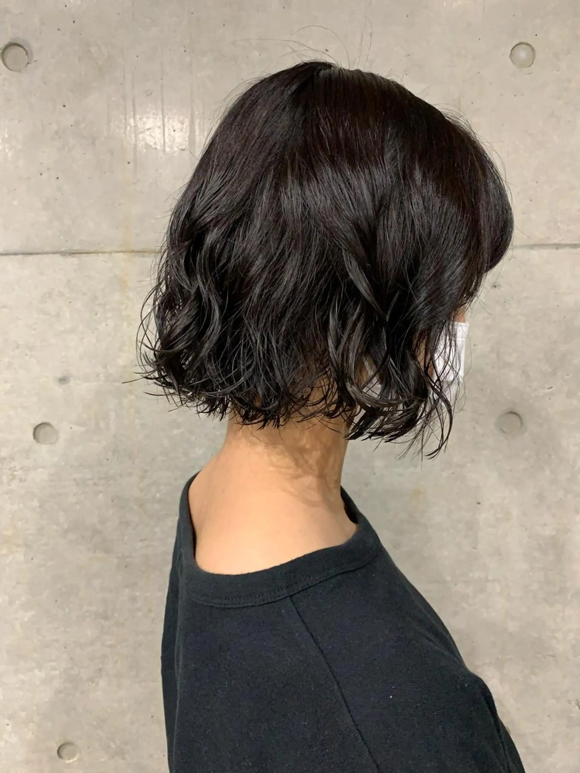 パーマ ボブパーマコテ巻き風 パーマNo1深江秀平のヘアスタイル