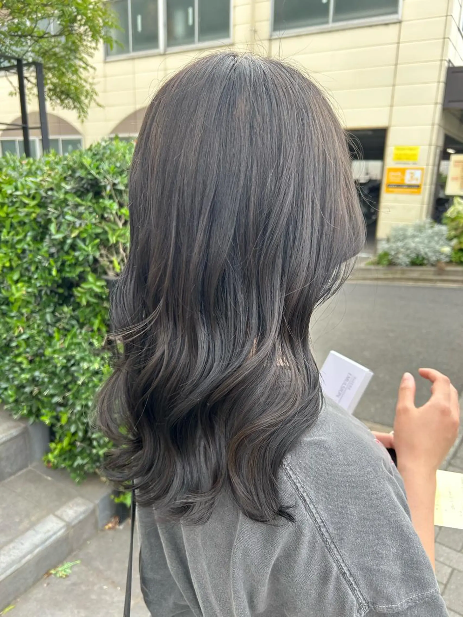 セミロング カラー 透明感カラー グレージュ ヘアカラー 艶カラー/耳つぼ/ 渡辺奈緒のその他イメージ