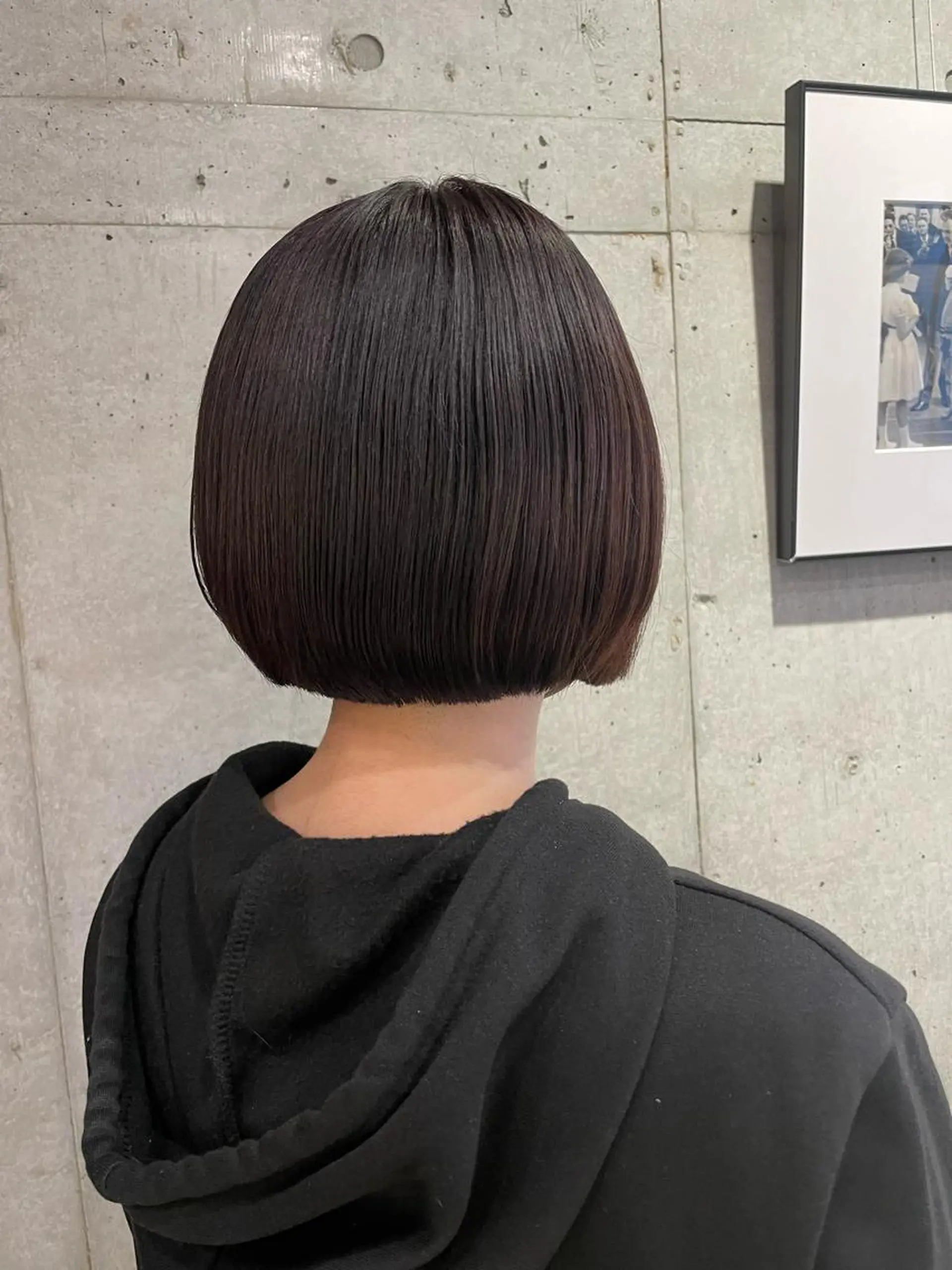 ミディアム カラー カット ヘアカラー CRESCENDO 山本樹カットカラーのヘアスタイル