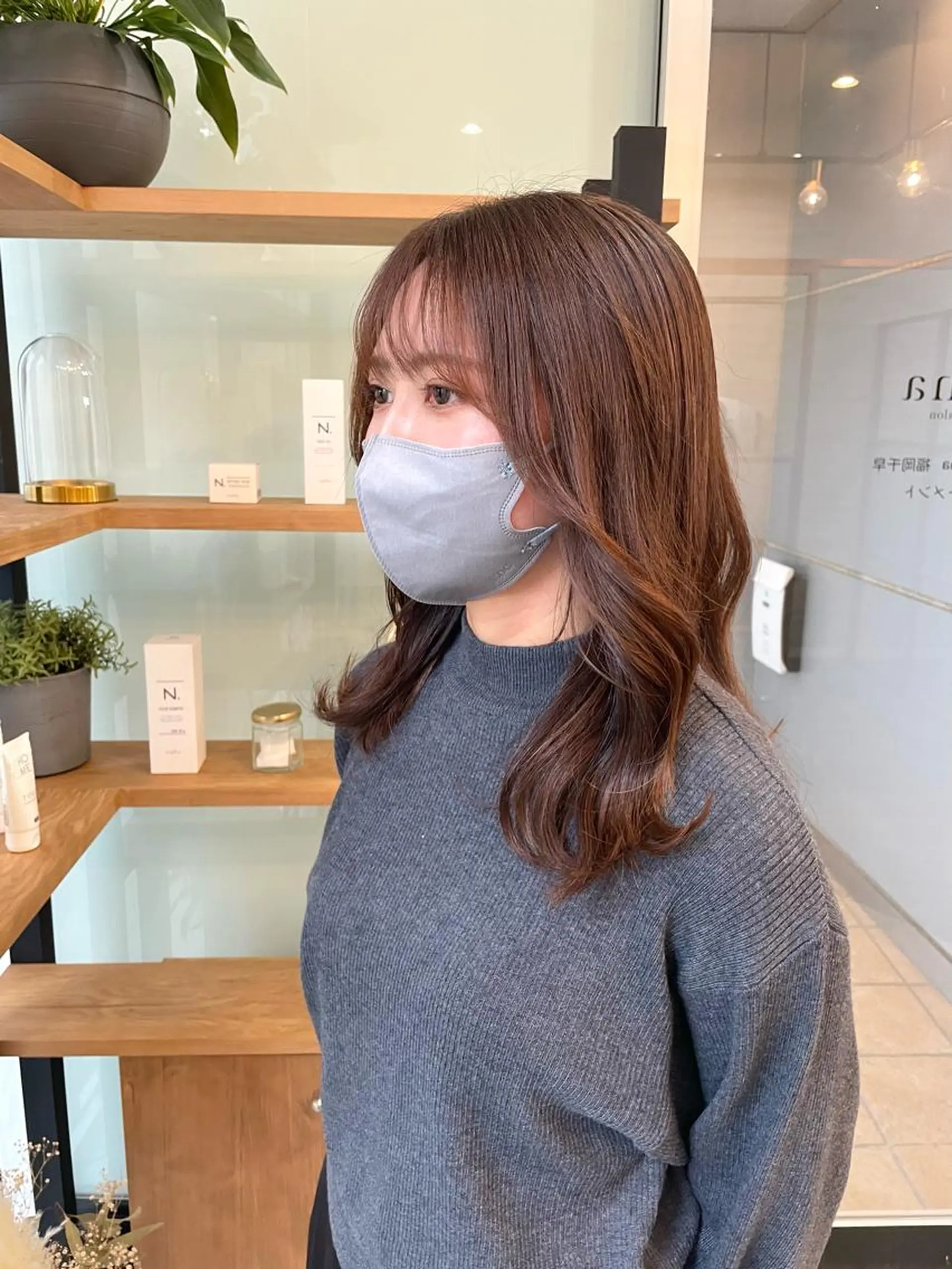 セミロング 荒木 康太のヘアスタイル