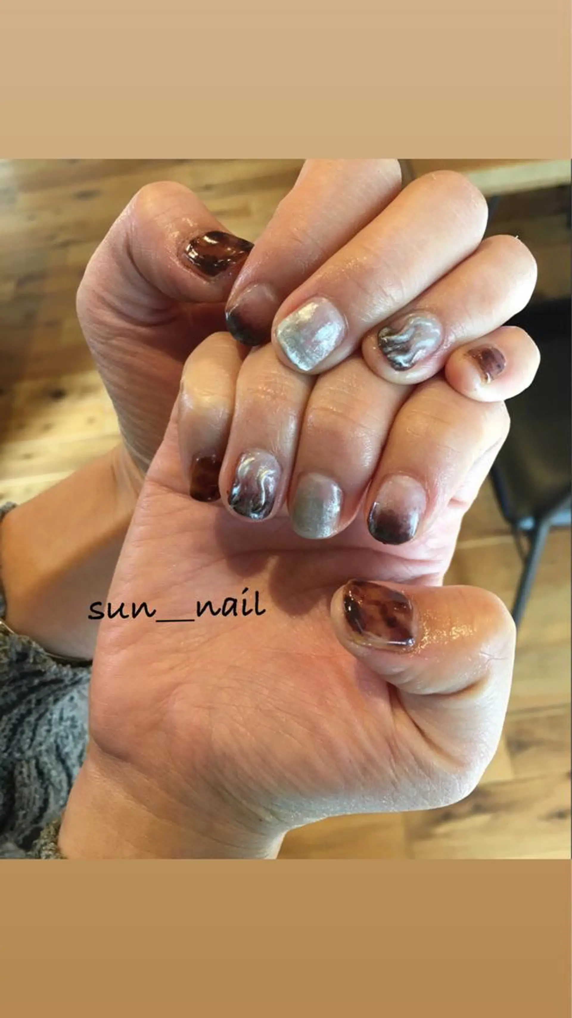 ネイル ニュアンスネイル . unffのネイルデザイン