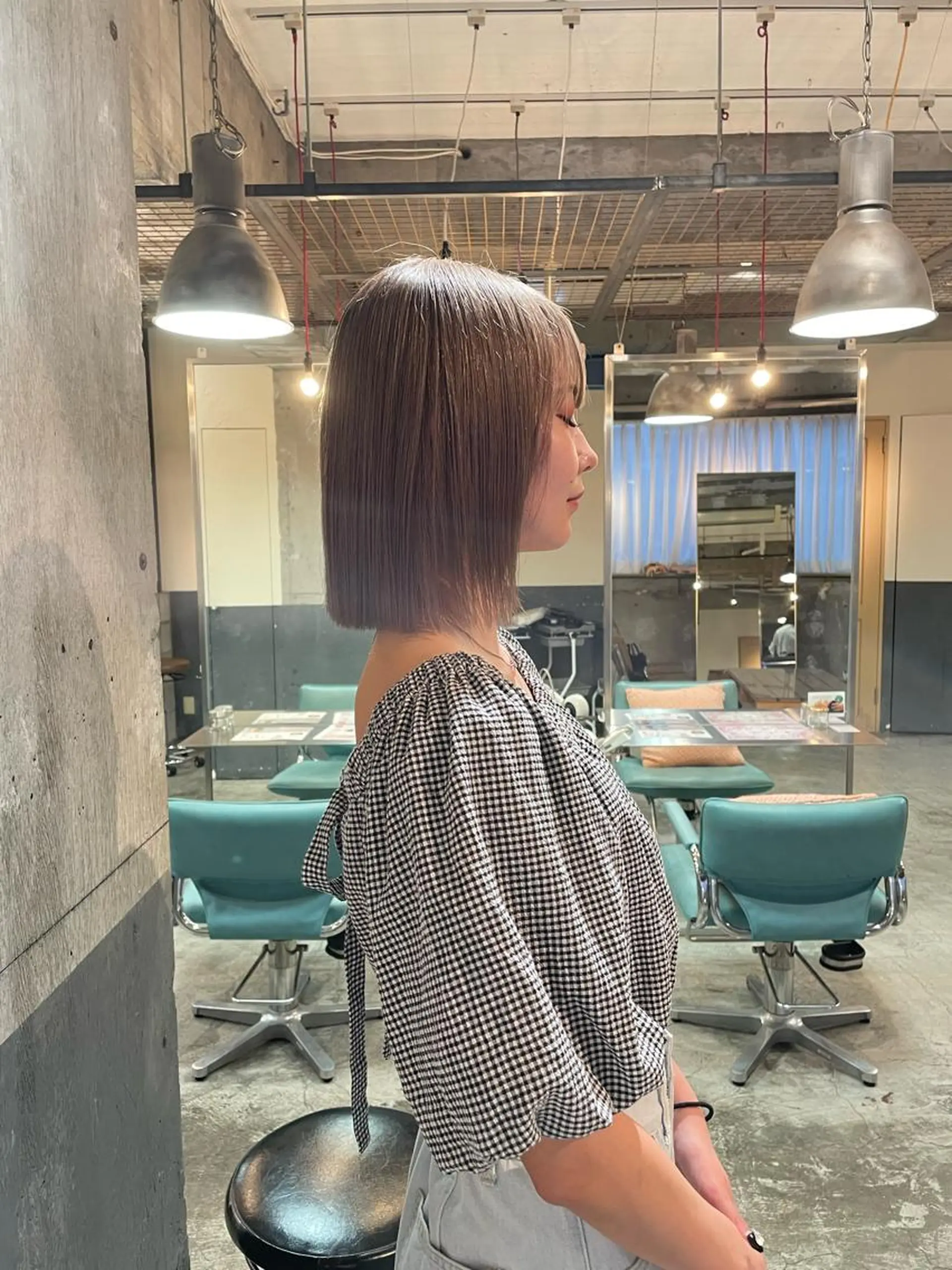 ショート カラー ベージュカラー ホワイトベージュ ヘアカラー トリートメント ショートカット募集中 /NAGISAのヘアスタイル