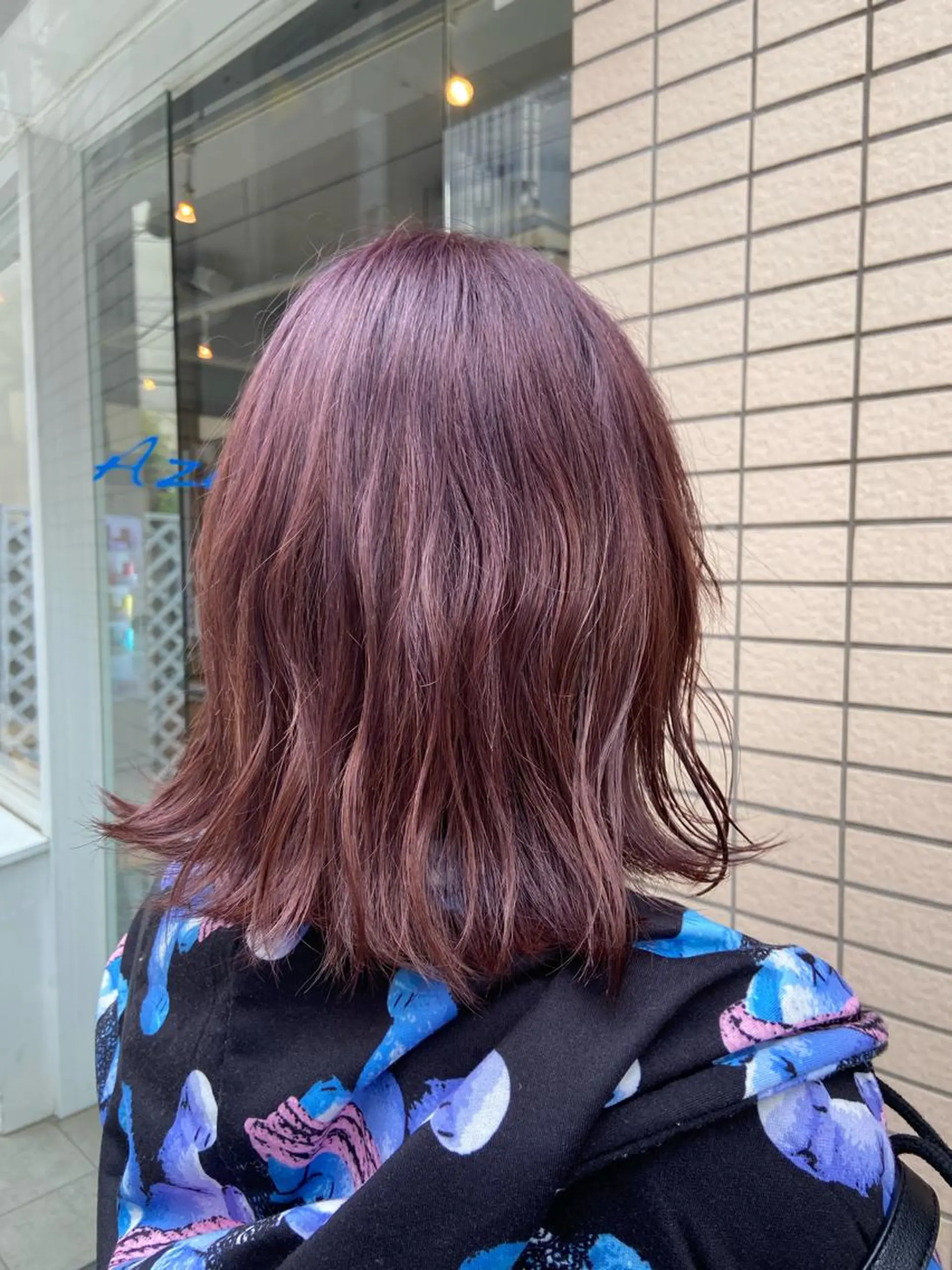 ミディアム ヘアカラー トリートメント 菊地 美憂のヘアスタイル