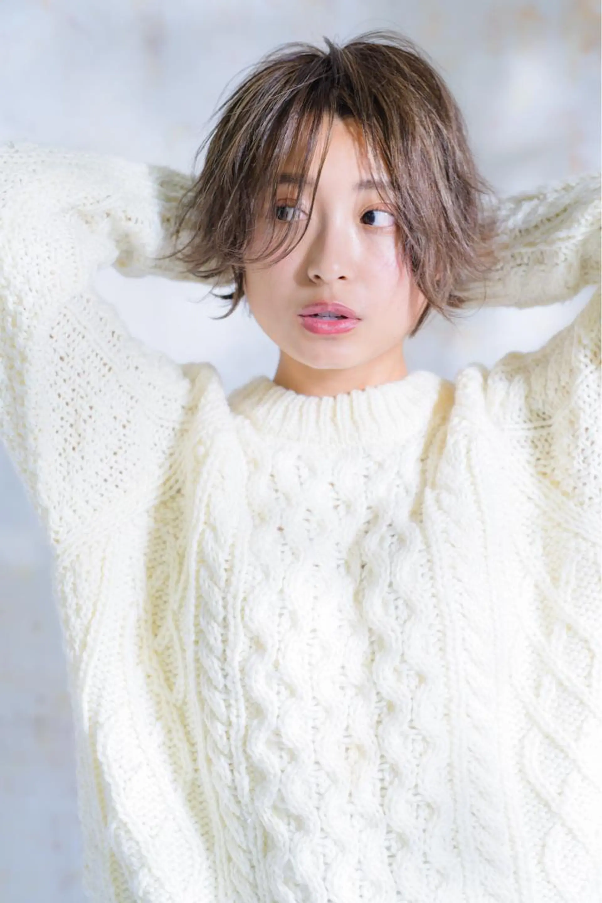 ショート カラー ショートヘア 齋藤 咲のヘアスタイル