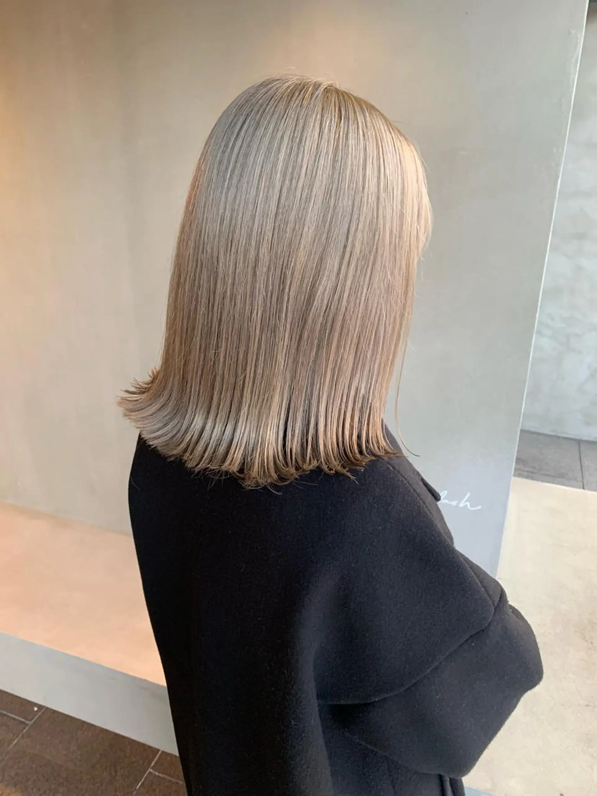 ミディアム カラー ヘアカラー ブリーチ/アレンジ 天満/chihiroのヘアスタイル