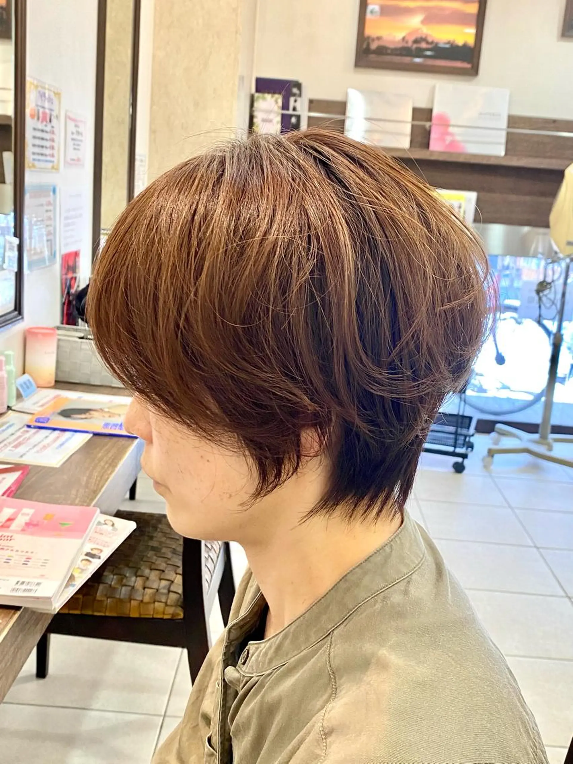 ショート ショートヘア カット ヘアカラー トリートメント 《大人気髪質改善》 プログレス国分寺店のヘアスタイル