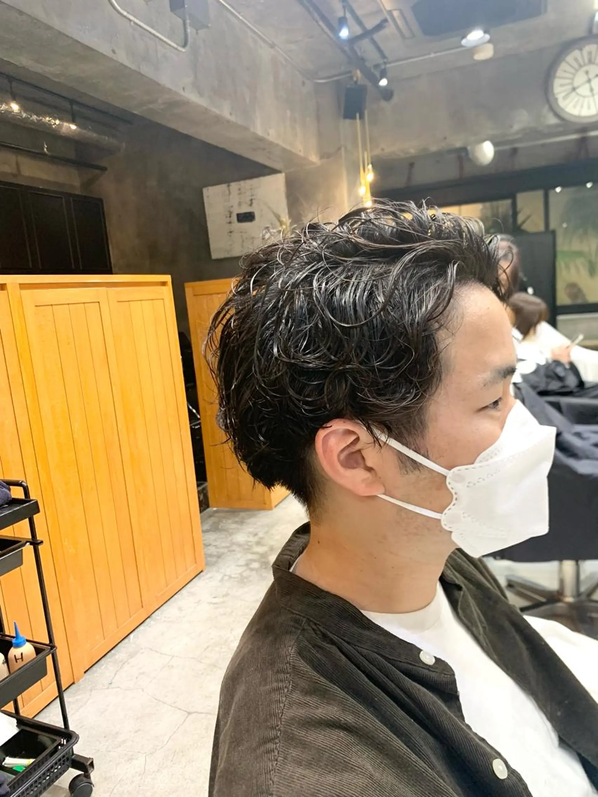 パーマ メンズ カット パーマ GO TODAY 原宿本店所属・🎁曲がる縮毛矯正 /DAIKIのヘアスタイル