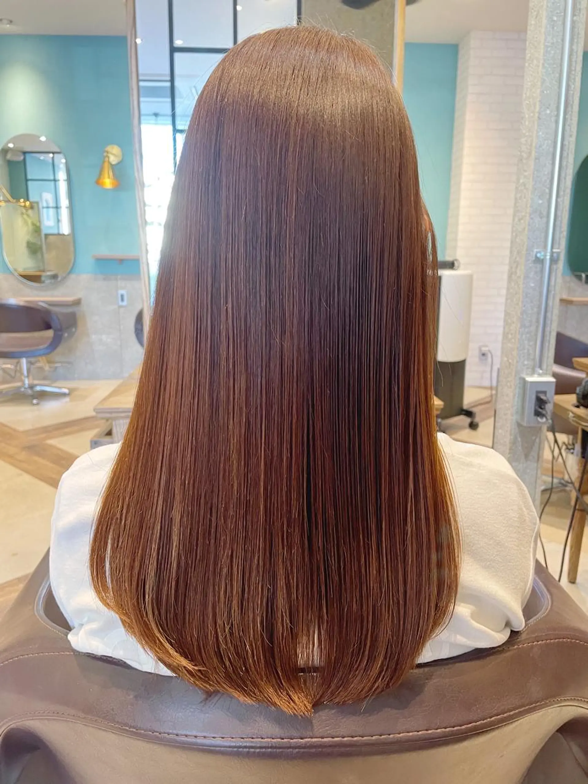 ロング カラー ケアブリーチ /髪質 改善/古橋圭史郎のヘアスタイル