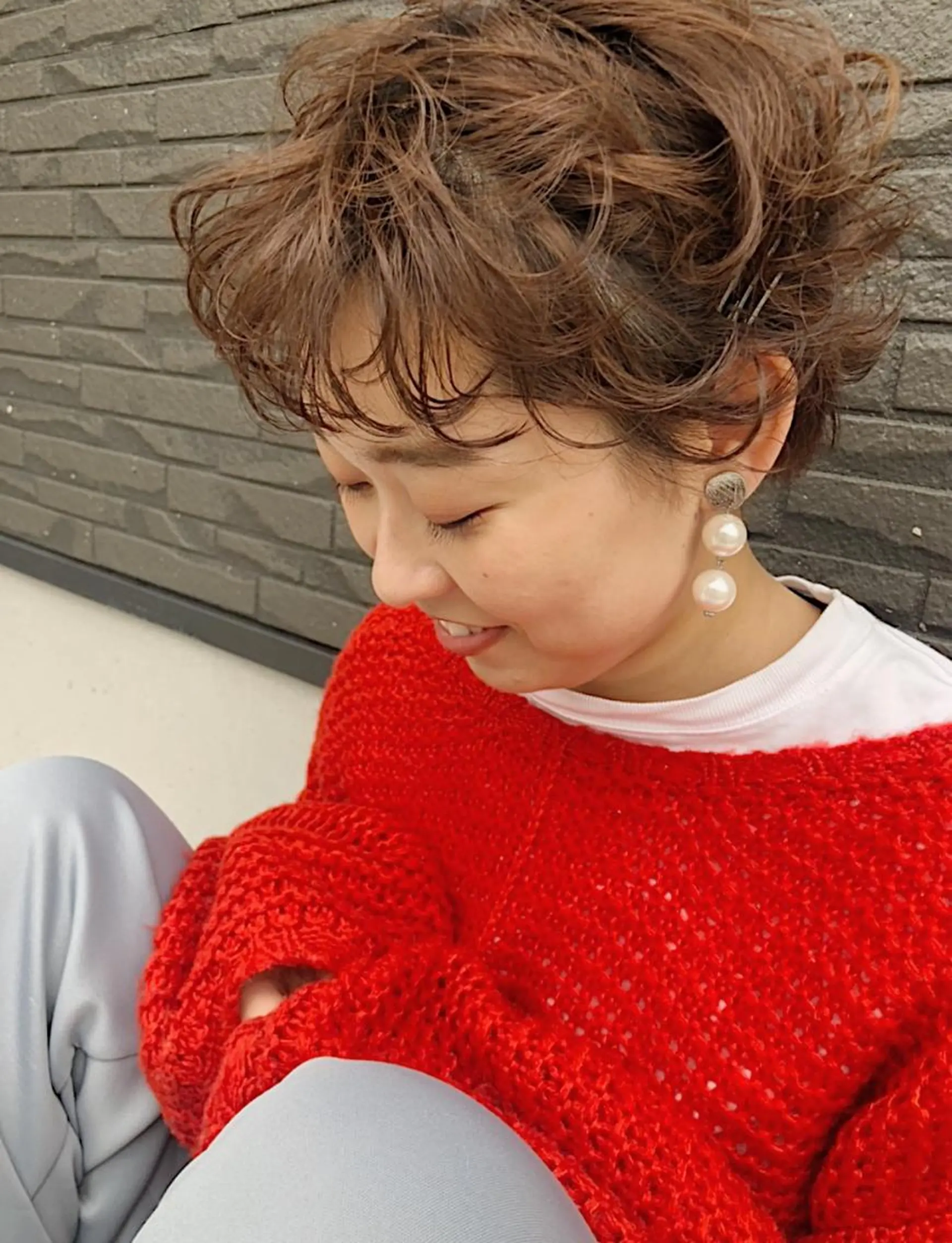 ショート ヘアカラー トリートメント ヘッドスパ パーマ指名No1 /namiのヘアスタイル