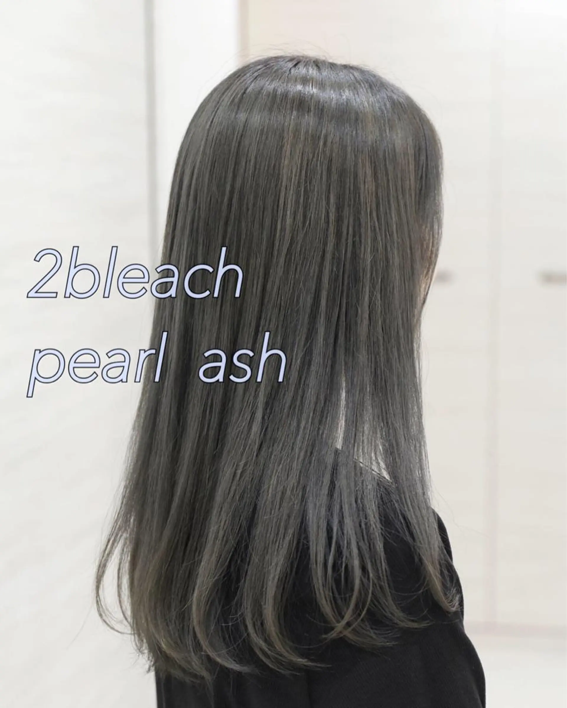 ロング カラー ブリーチ ロング ヘアカラー トリートメント 斉藤 貴也のヘアスタイル