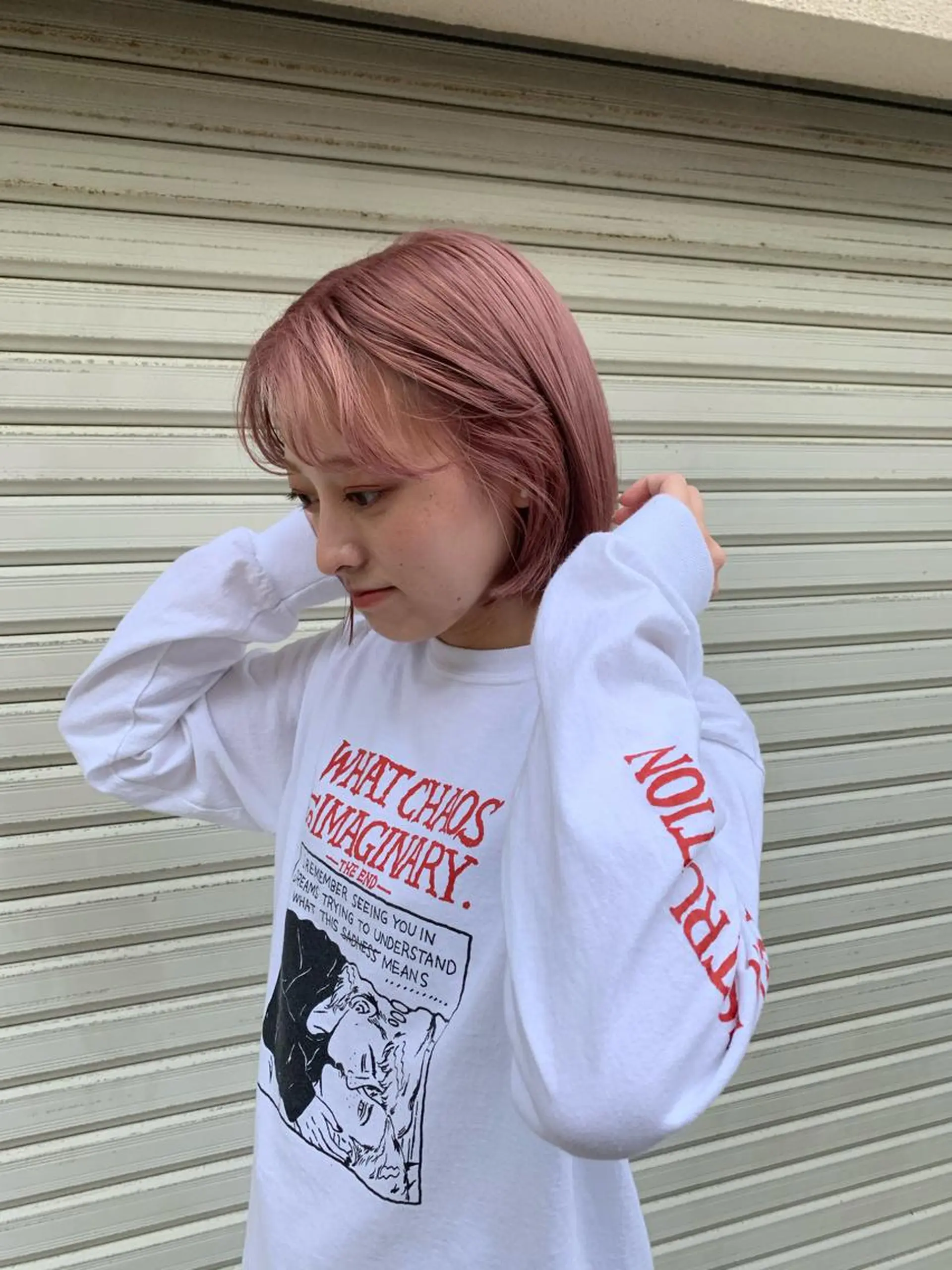 ショート カラー ブリーチカラーが人気 onnuのヘアスタイル