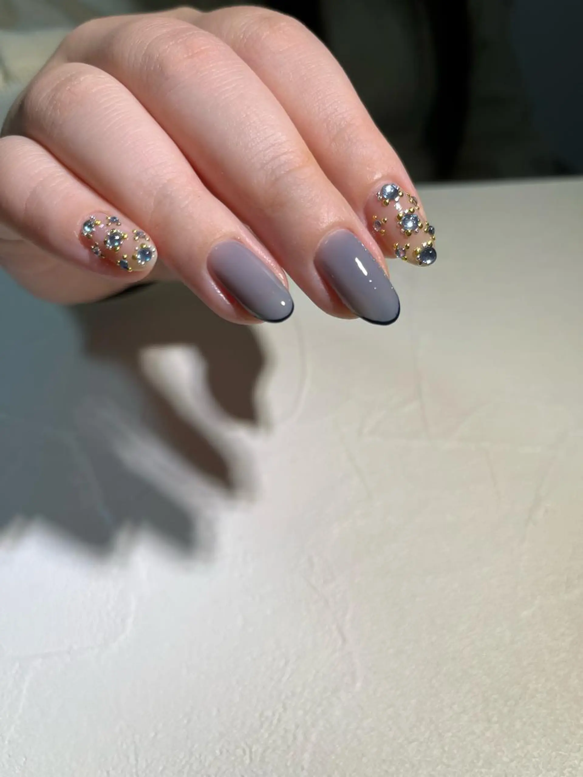 ネイル アートネイル ストーンネイル ハンドネイル Glanz regaro所属・Glanz regaroのネイルデザイン