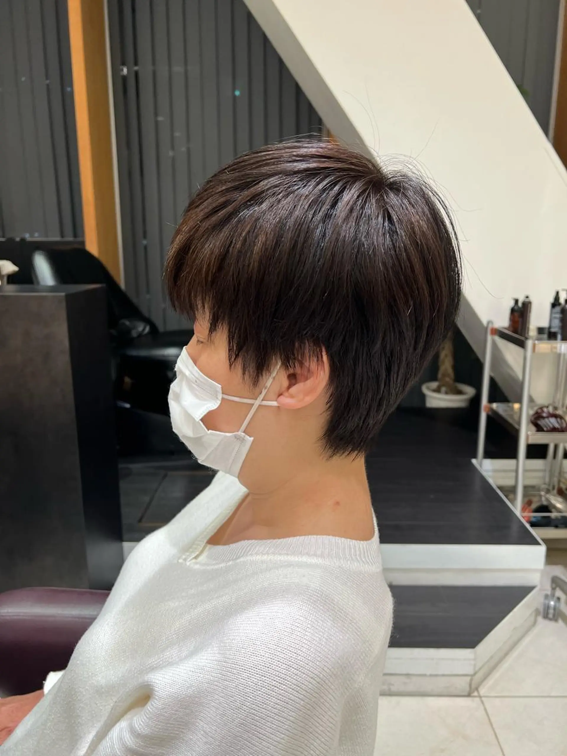 ショート 原田 紗莉奈のヘアスタイル