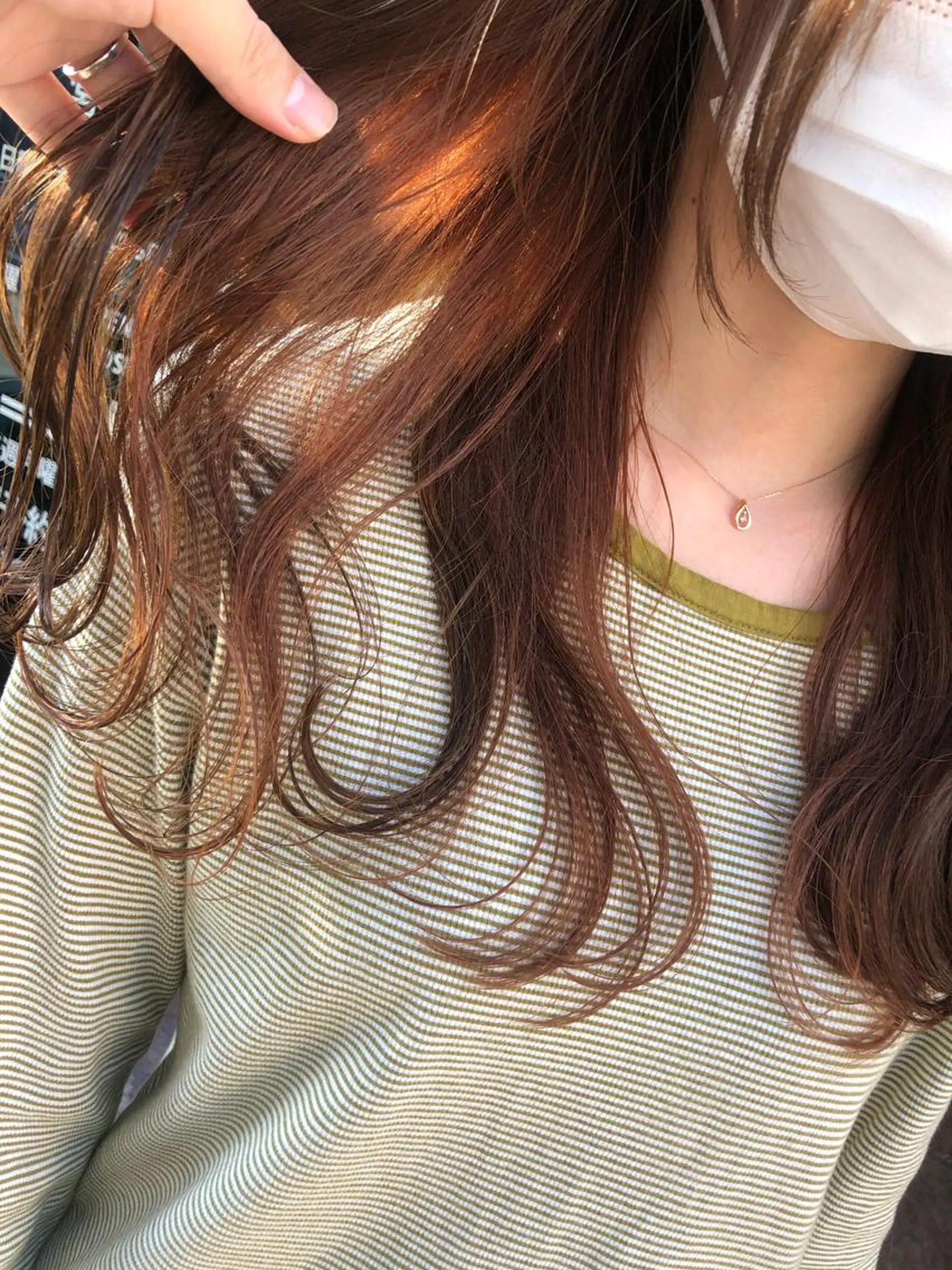 ミディアム カラー olino 【オリノ】西田辺のヘアスタイル