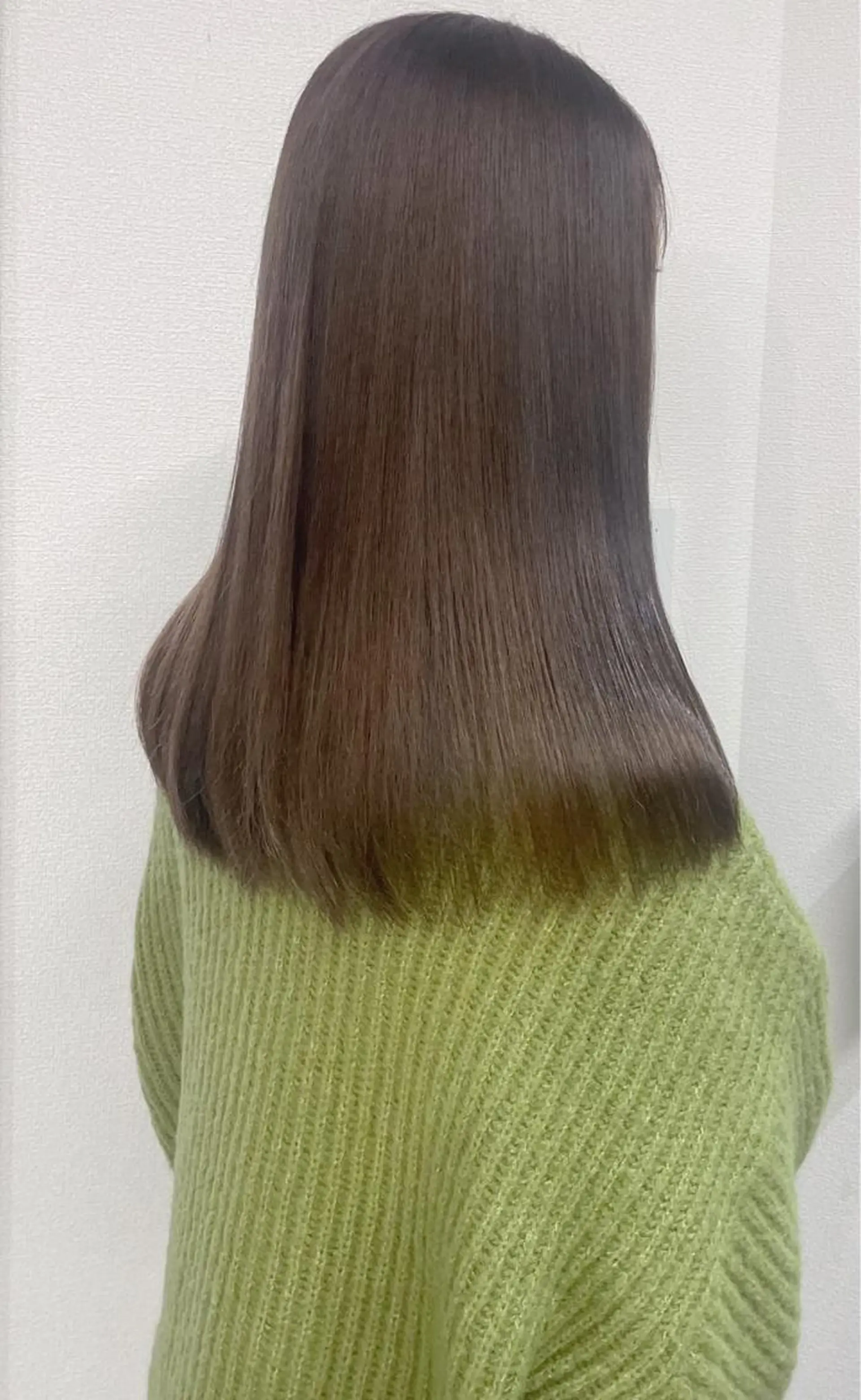 セミロング カラー ケアブリーチ /髪質 改善/古橋圭史郎のヘアスタイル