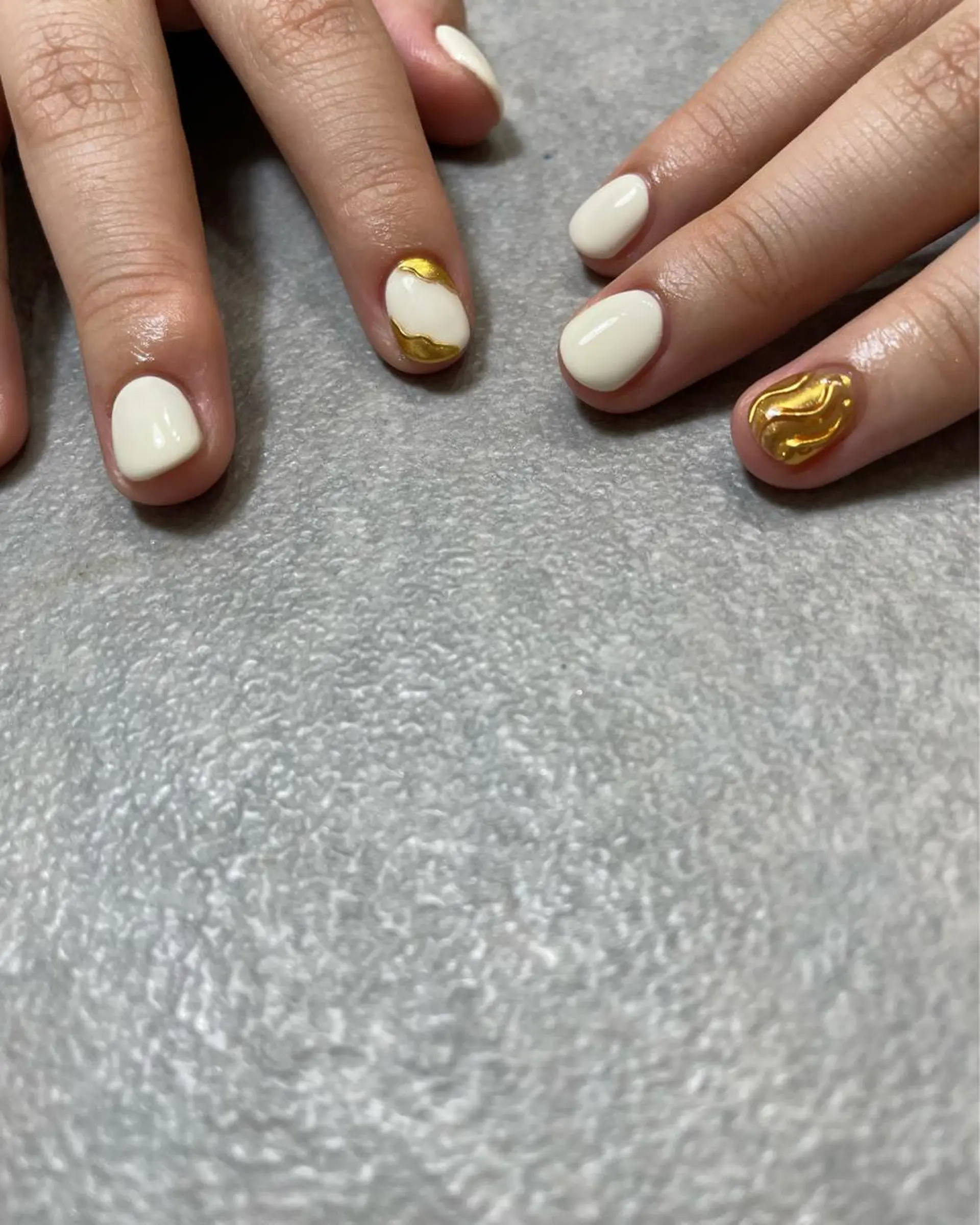 ネイル ハンドネイル フットネイル kiii.__ ✴︎*のネイルデザイン