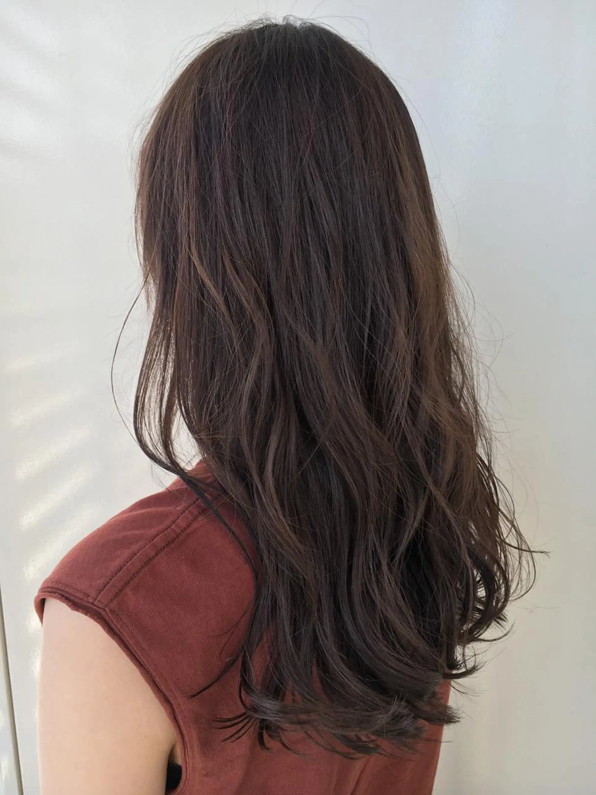 セミロング カラー パーマ ヘアアレンジ カット ヘアカラー Zina福岡天神店 艶髪/レイヤー/小顔のヘアスタイル