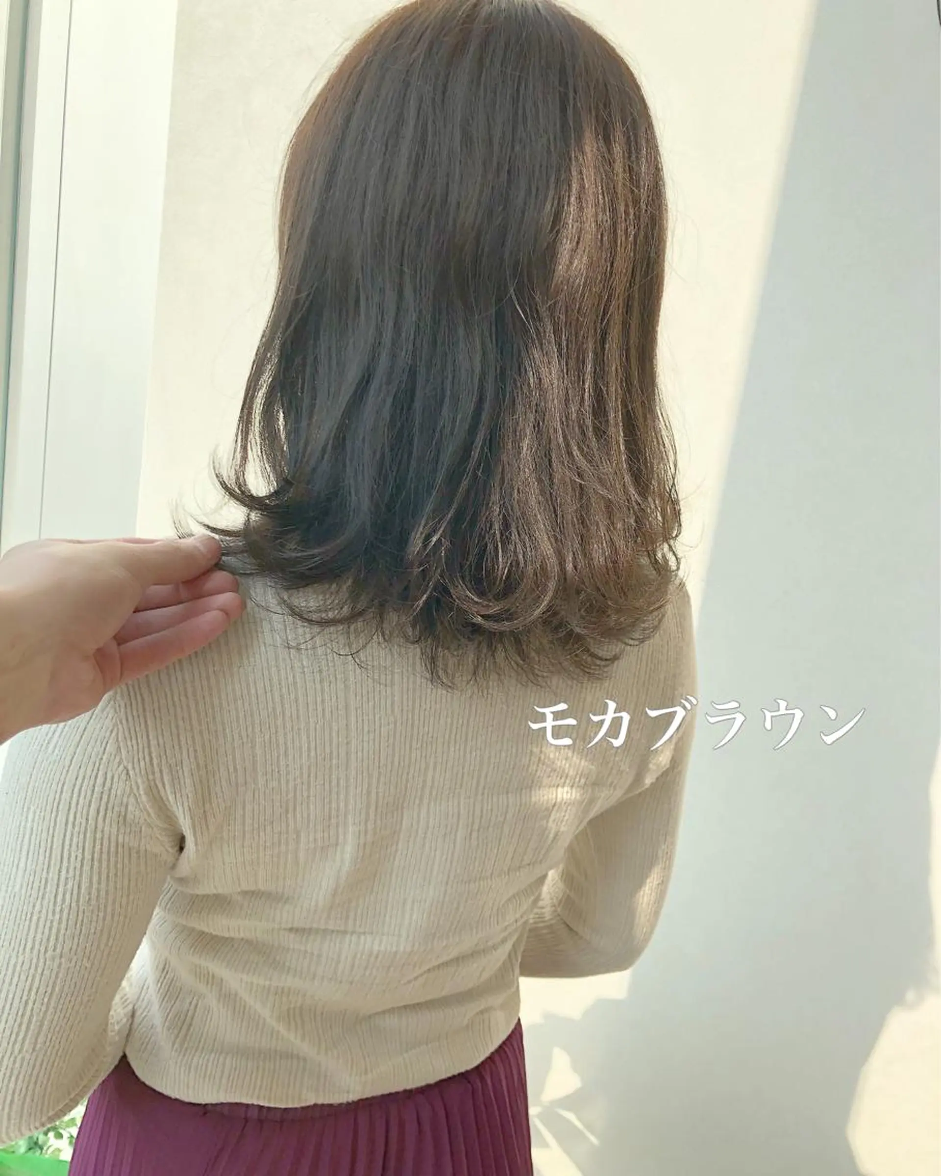 ミディアム 横浜ブリーチムラ直し ハイトーン/ブリーチのヘアスタイル