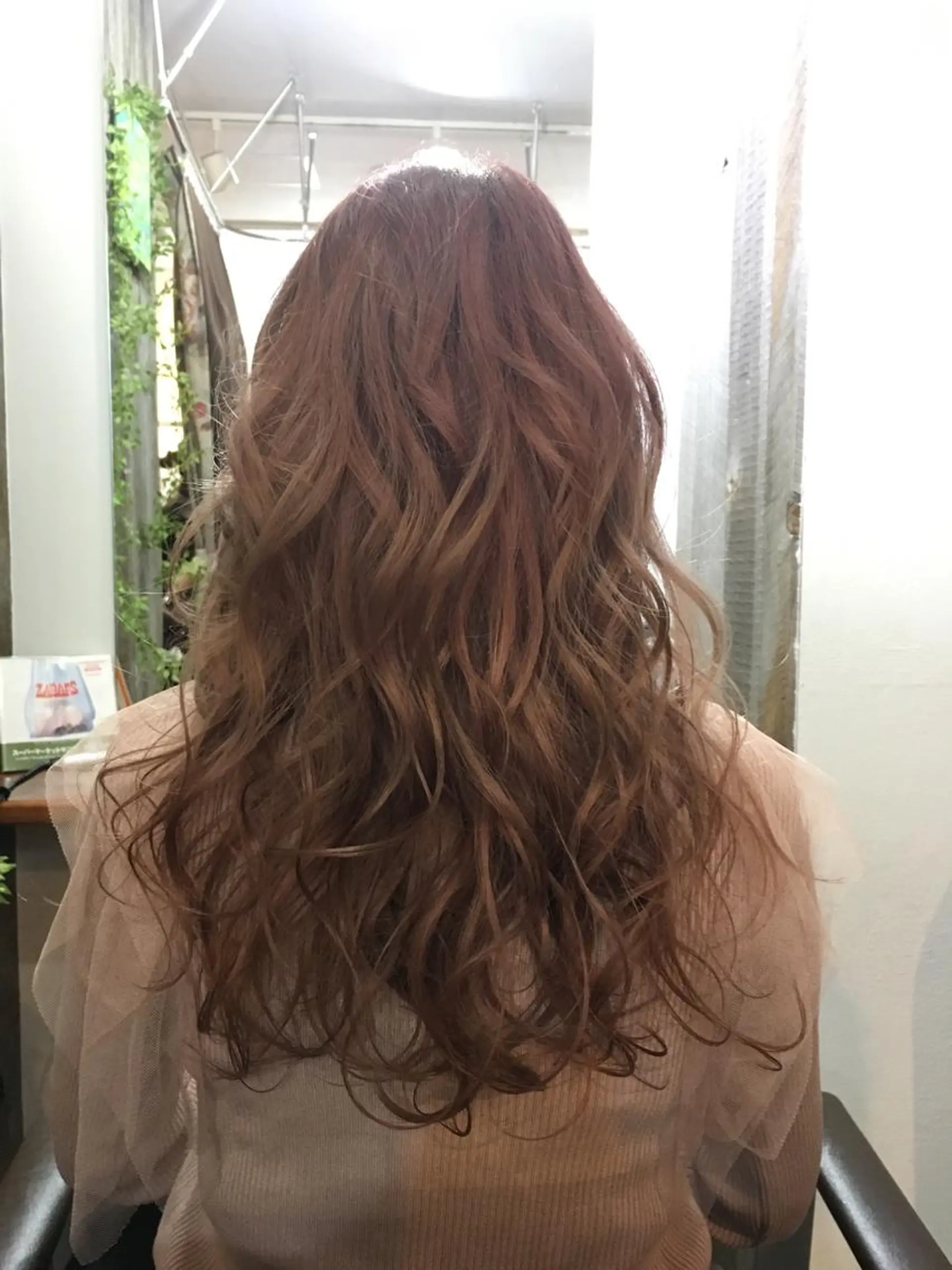 ロング カラー パーマ ヘアアレンジ カット トリートメント 寺門 達也のヘアスタイル