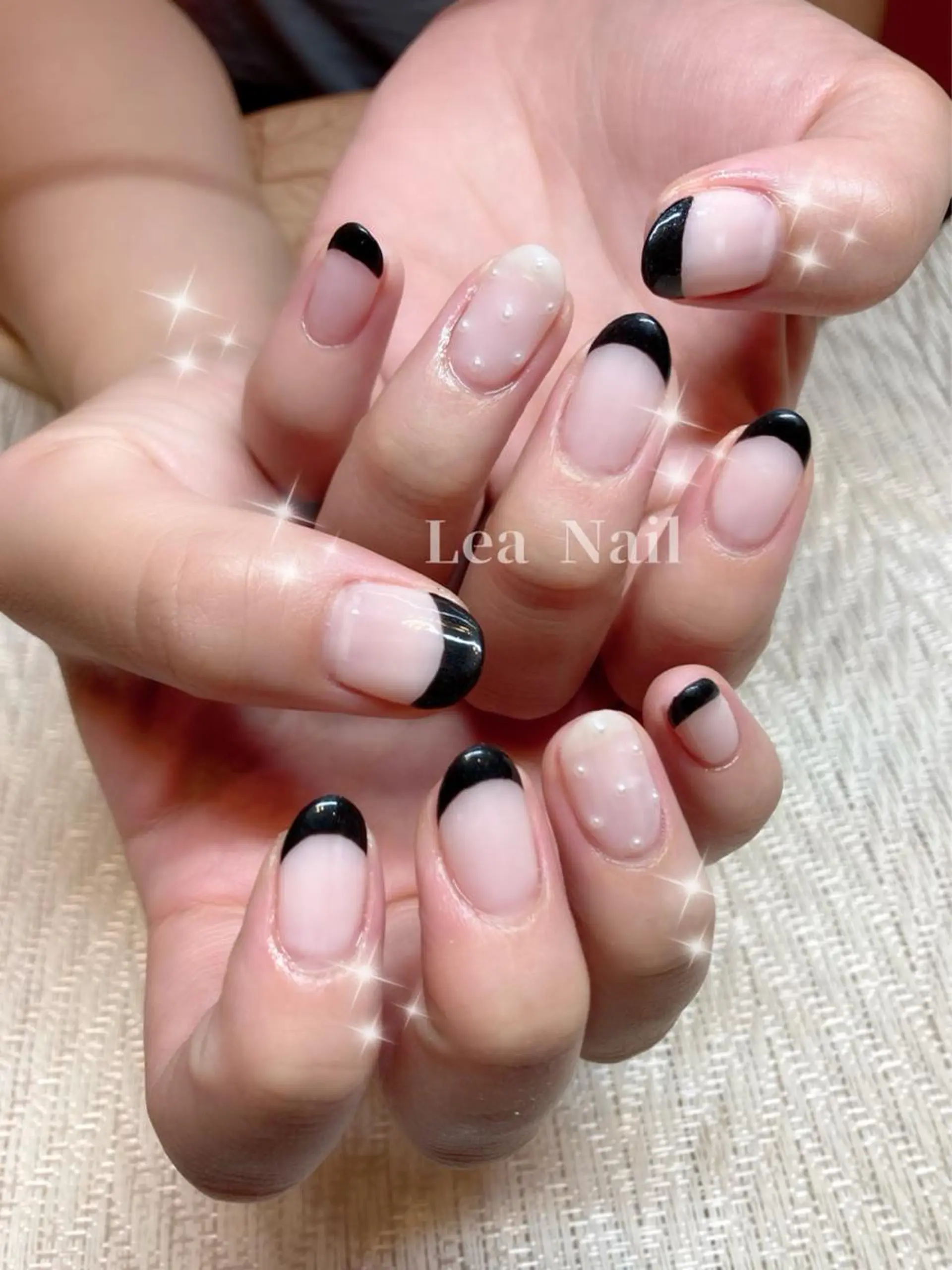 ネイル フレンチネイル Lea Nailのネイルデザイン
