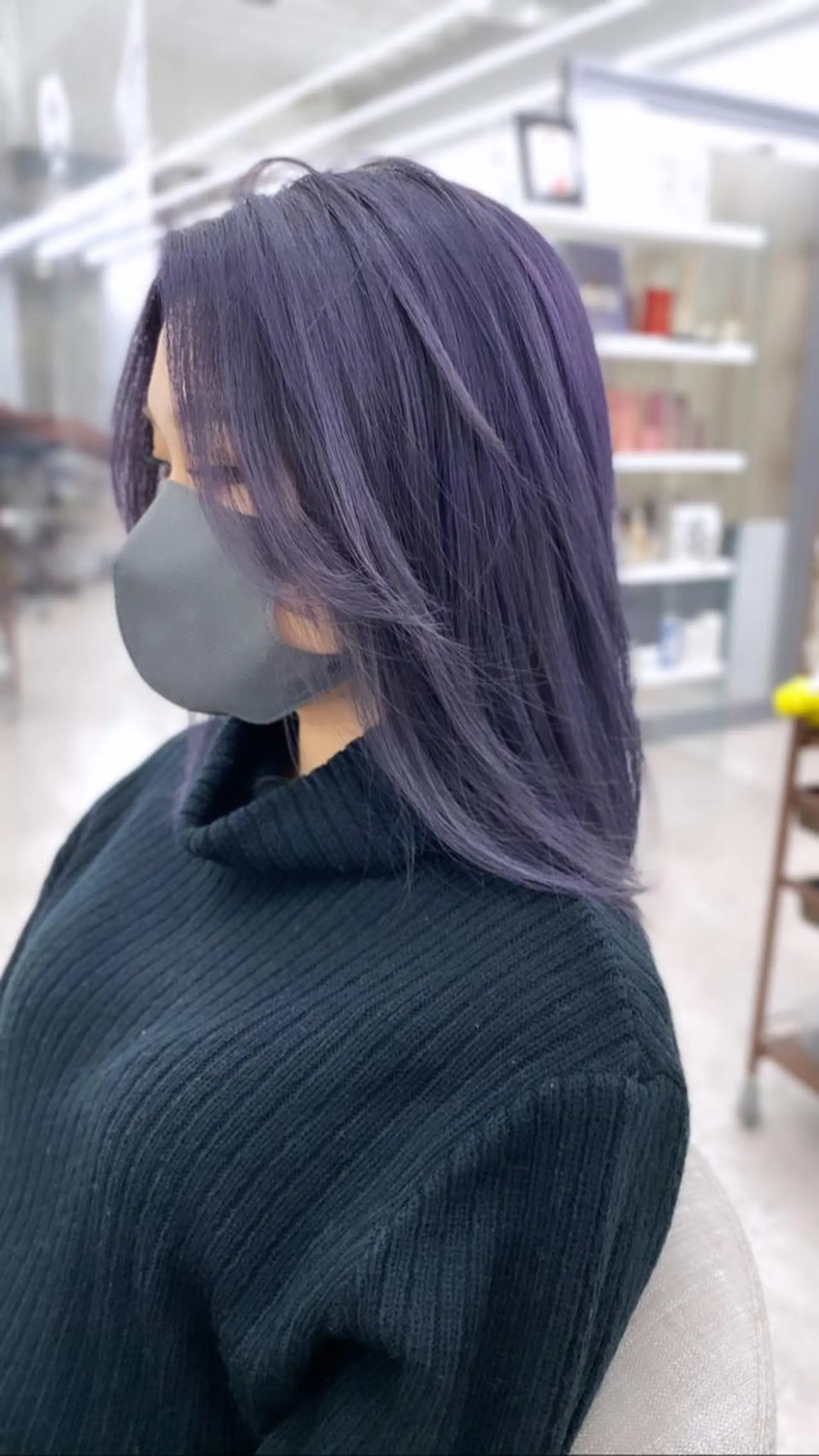 カラー 京都レイヤーカット/ 縮毛矯正/羽柴りくのヘアスタイル