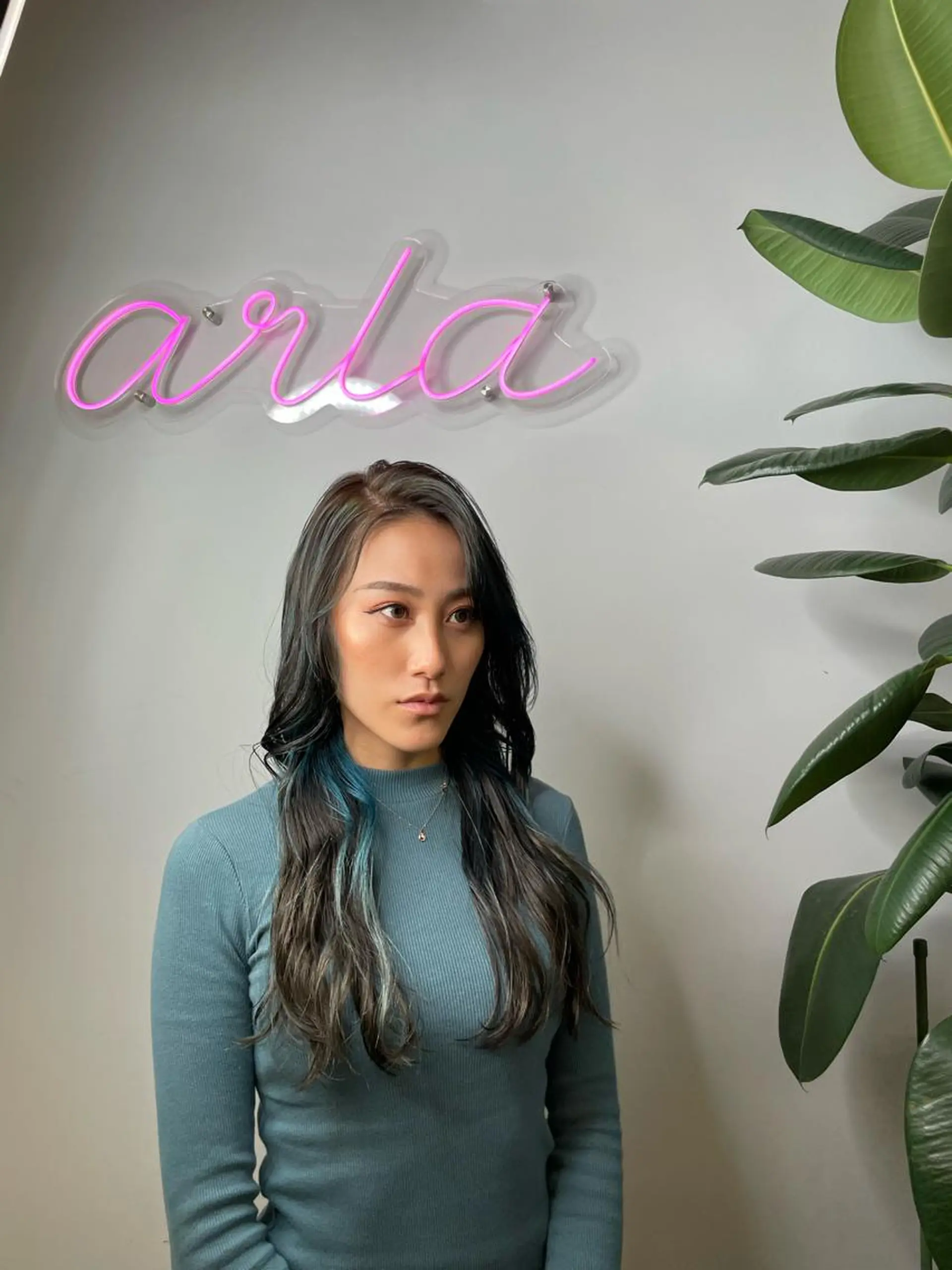 ロング カラー 二ヶ月綺麗が続く デザイン/星野六三四のヘアスタイル