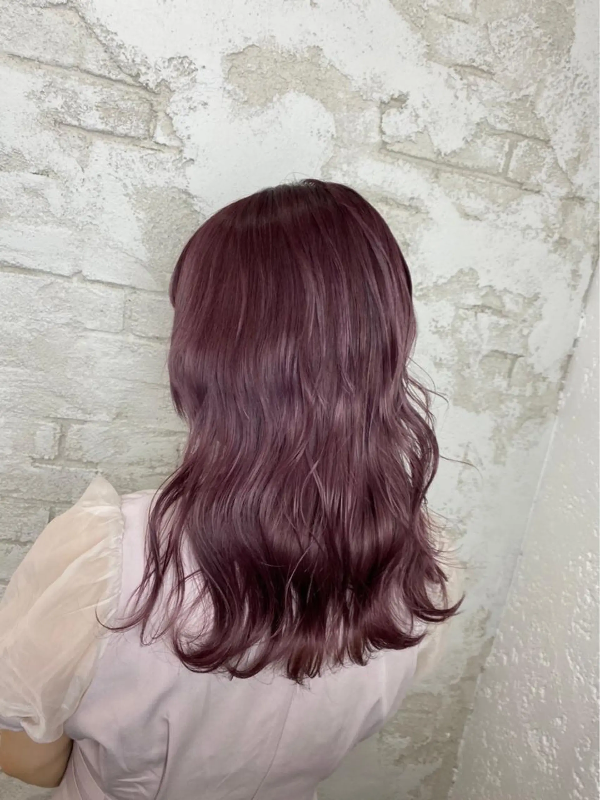 ミディアム カラー ピンクカラー ヘアカラー トリートメント 🔥ダブルカラー特化 🔥相原彰太のヘアスタイル