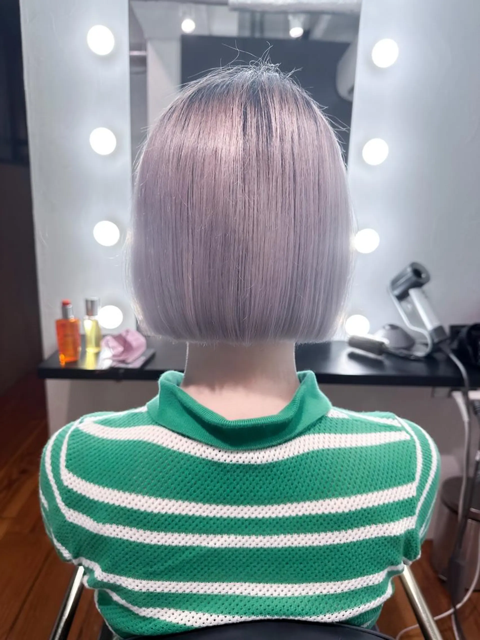 ミディアム ボブ 大江 海斗のヘアスタイル