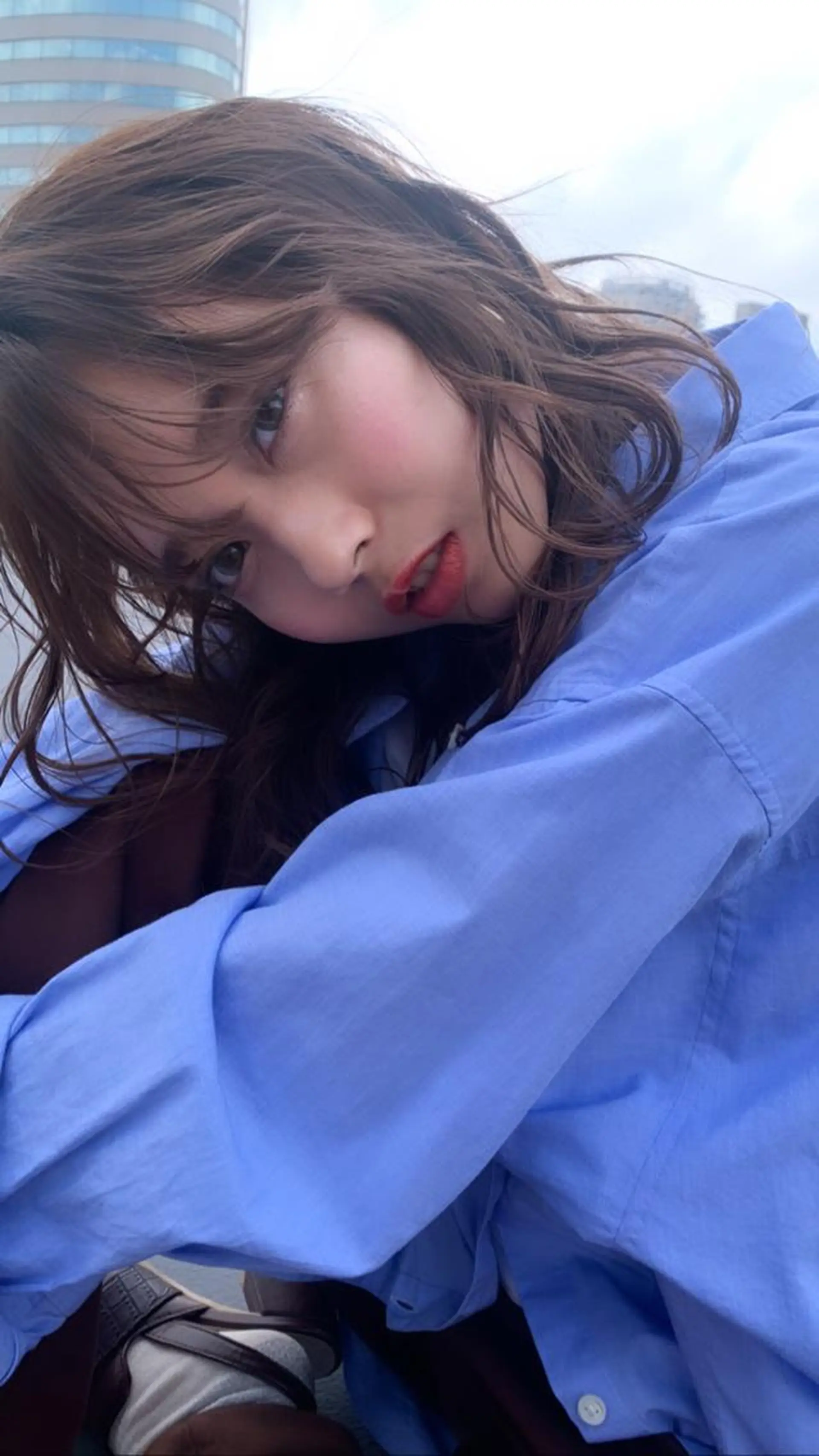 カラー 透明感/オリーブ/ グレージュ/YUKAのヘアスタイル