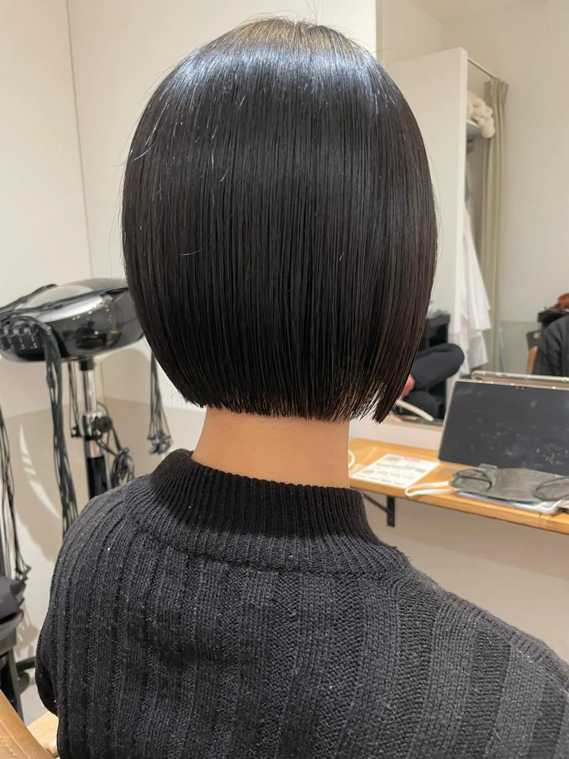 ショート 髪質改善ストレー ト指名NO.1林駿希のヘアスタイル